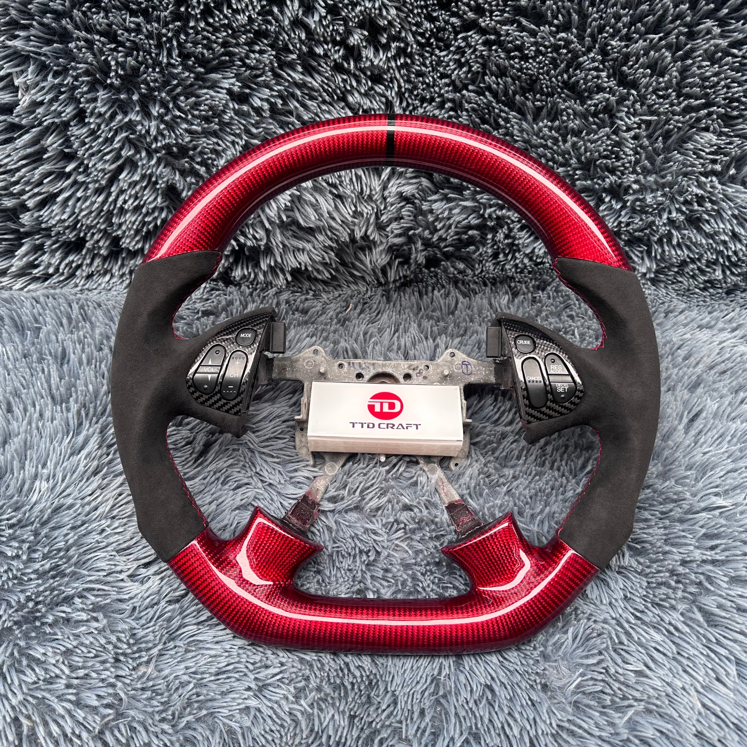 For Acura 2004-2006 TL Carbon Fiber Steering Wheel