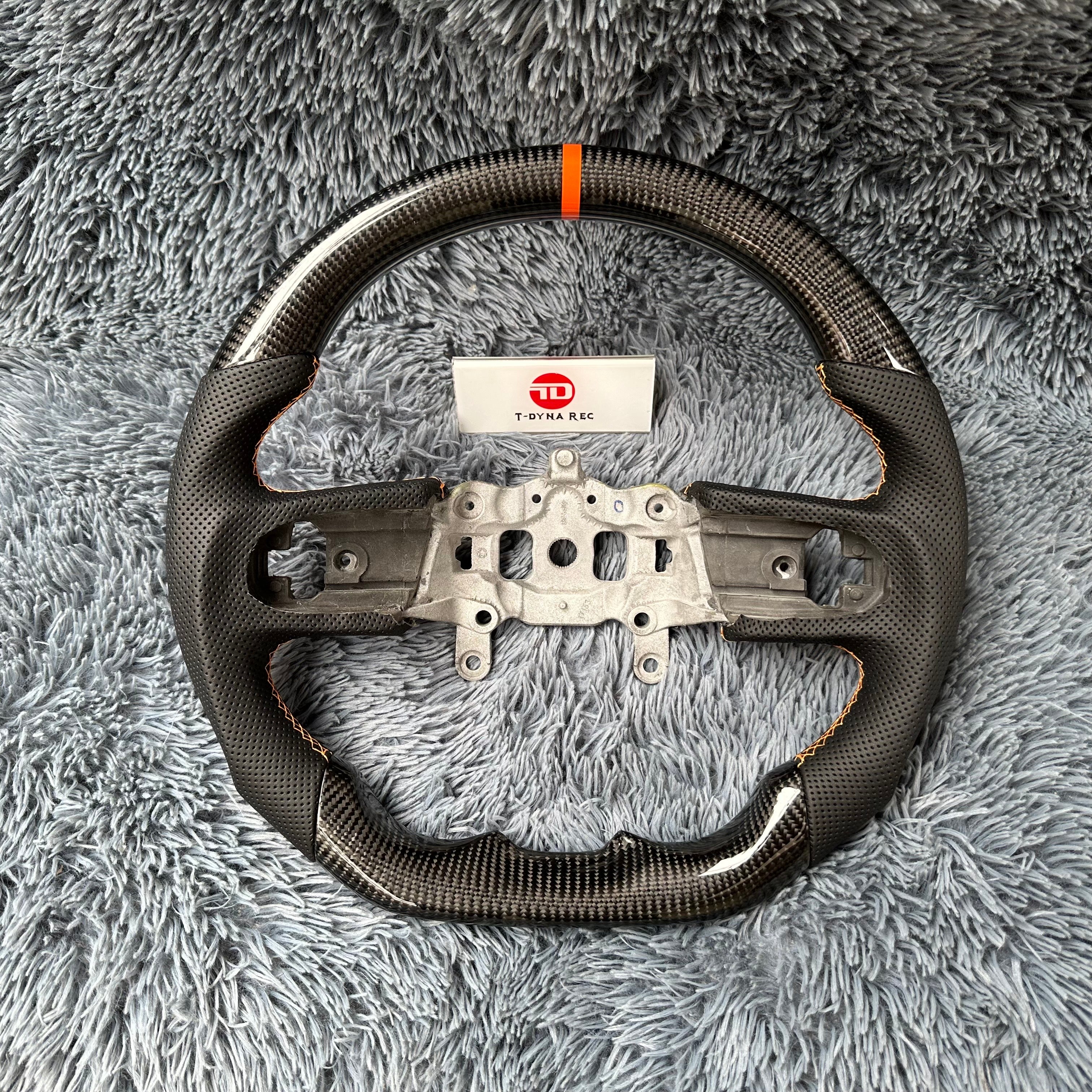 For Jeep 2018-2026 Wrangler / Gladiator Carbon Fiber Steering Wheel