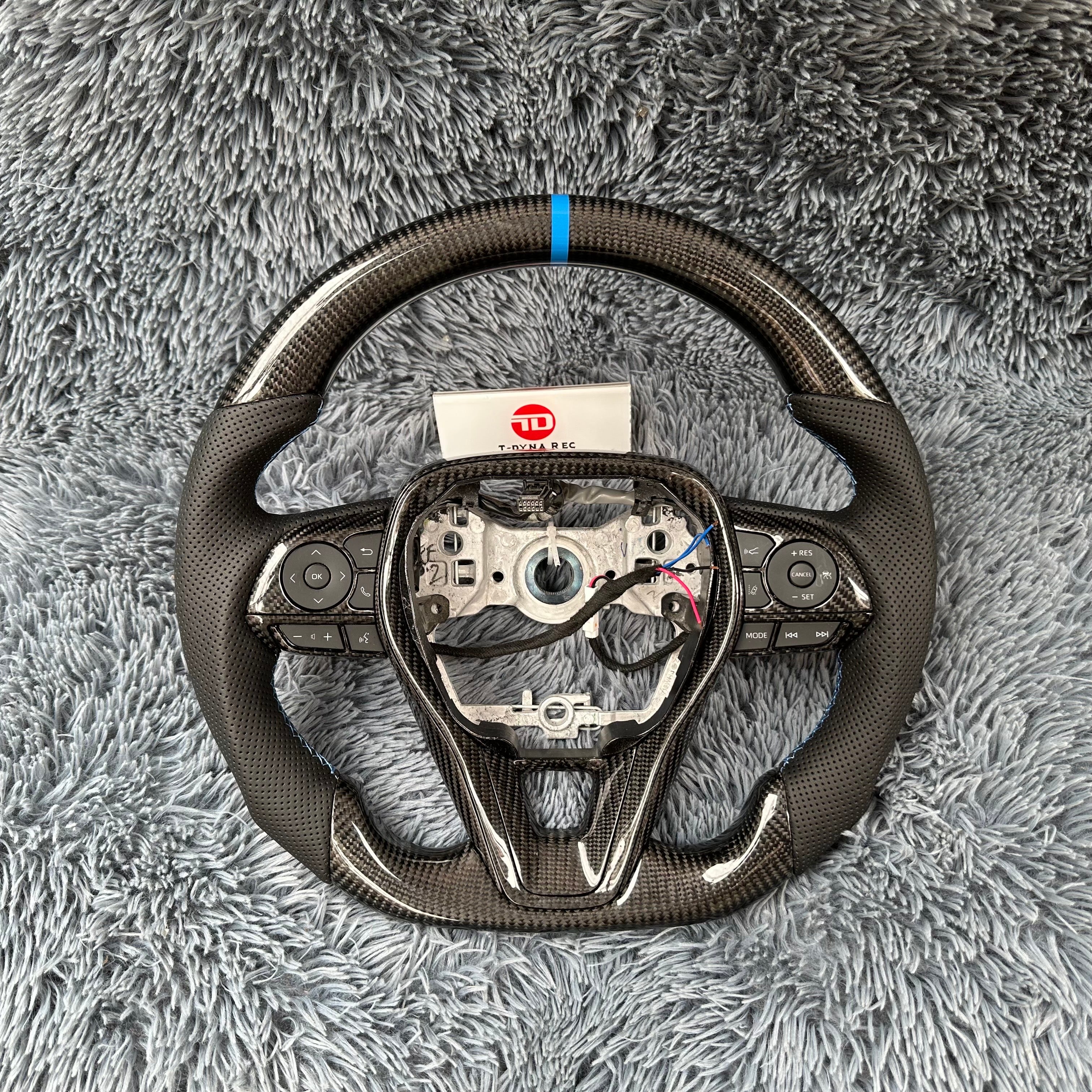 For Toyota 12th gen Corolla 2019-2026 Hatchback Carbon Fiber Steering Wheel