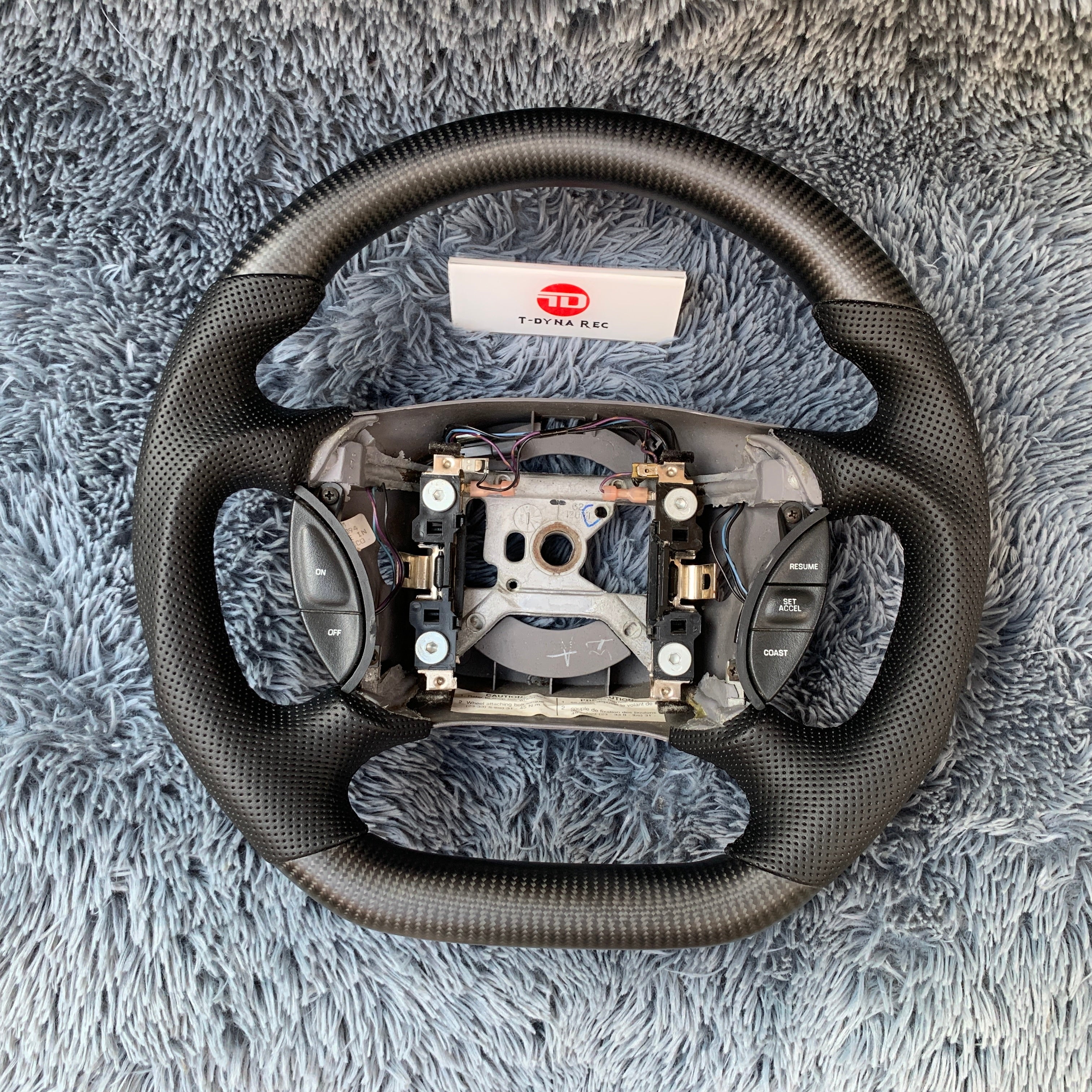 For Ford Mustang 1994-2004 Custom Carbon Fiber Steering Wheel