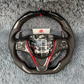 For Acura 2015-2020 TLX/ MDX LED Carbon Fiber Steering Wheel