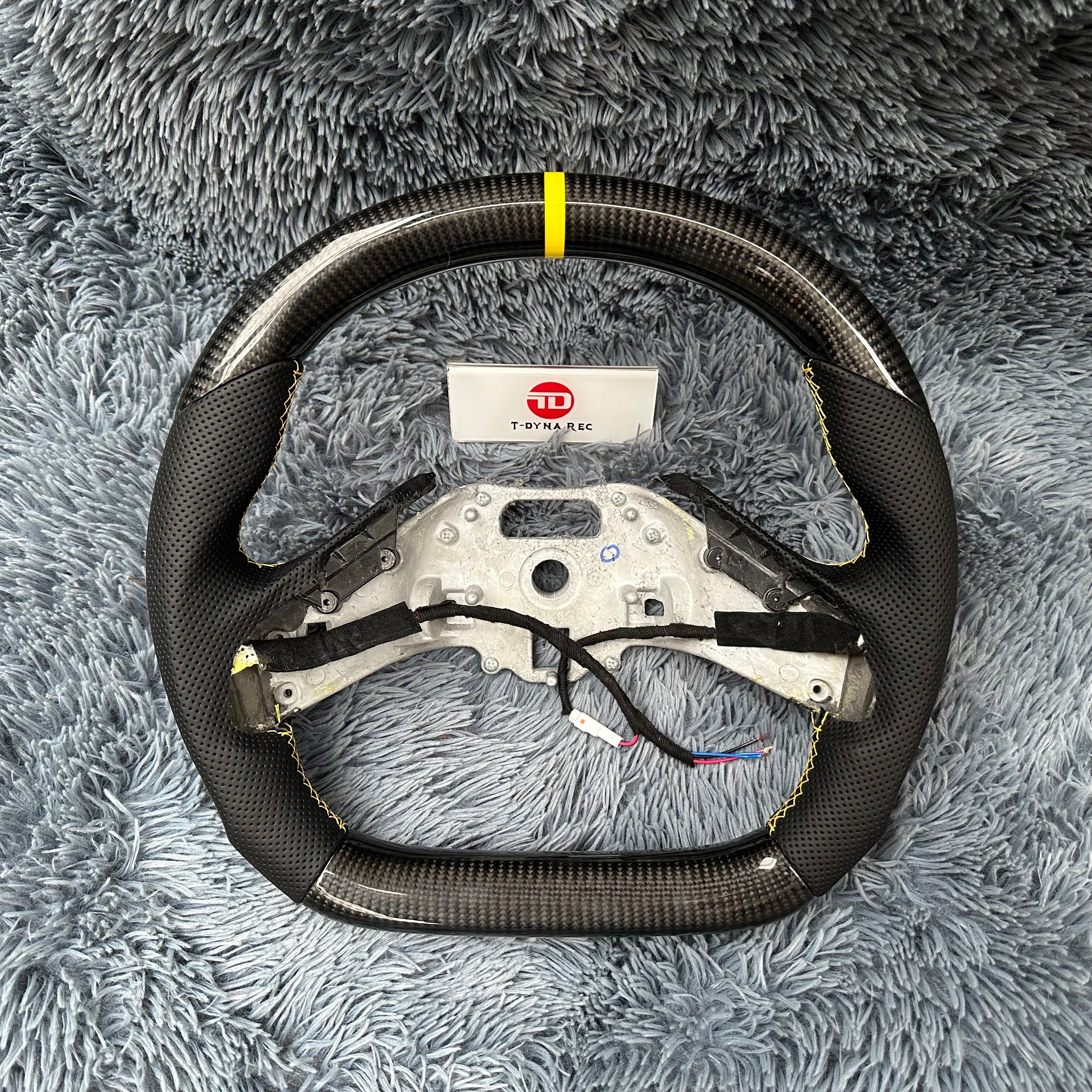 For Corvette C8 2020-2026 Carbon Fiber Steering Wheel