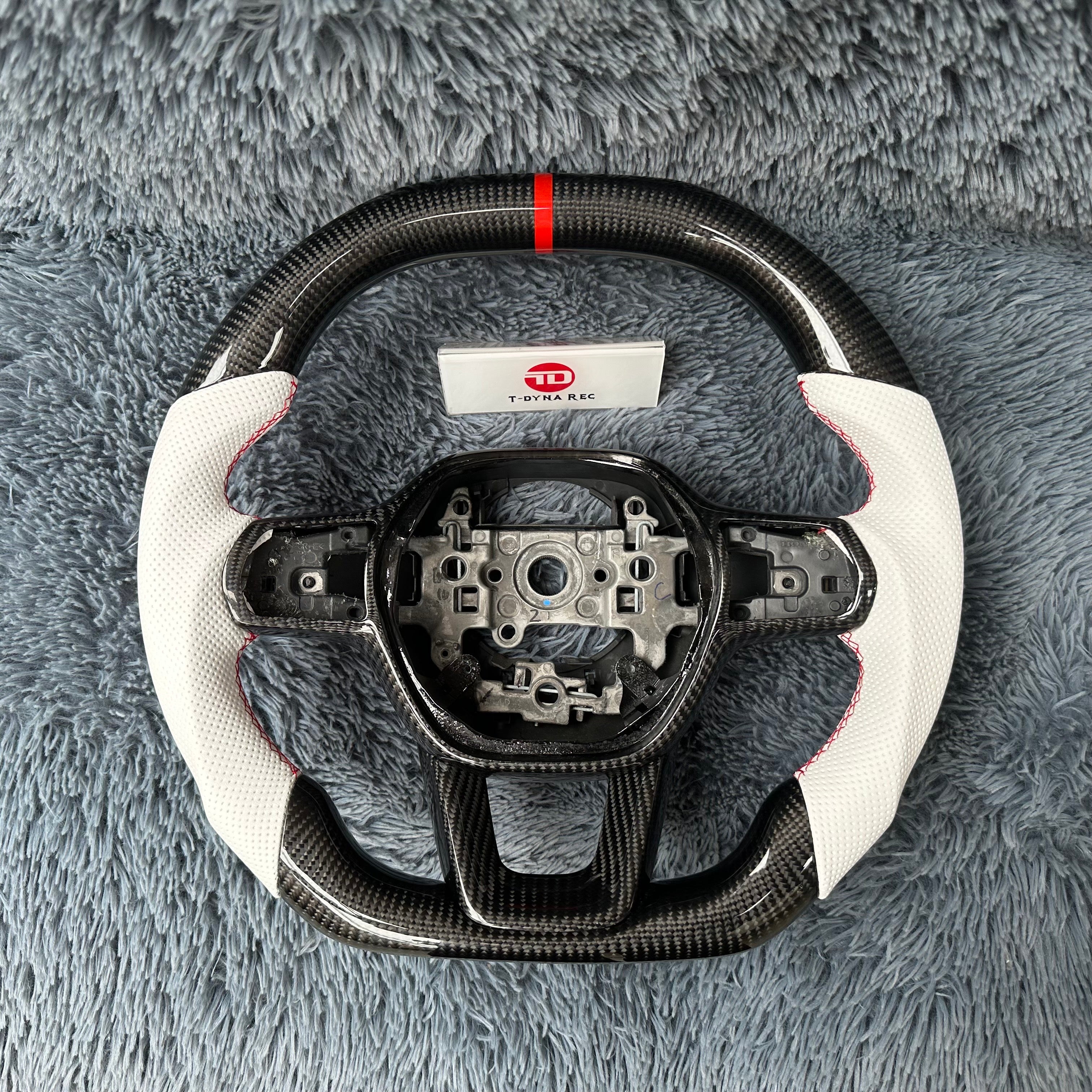 For Honda 11th gen Accord 2023-2026 Carbon Fiber Steering Wheel