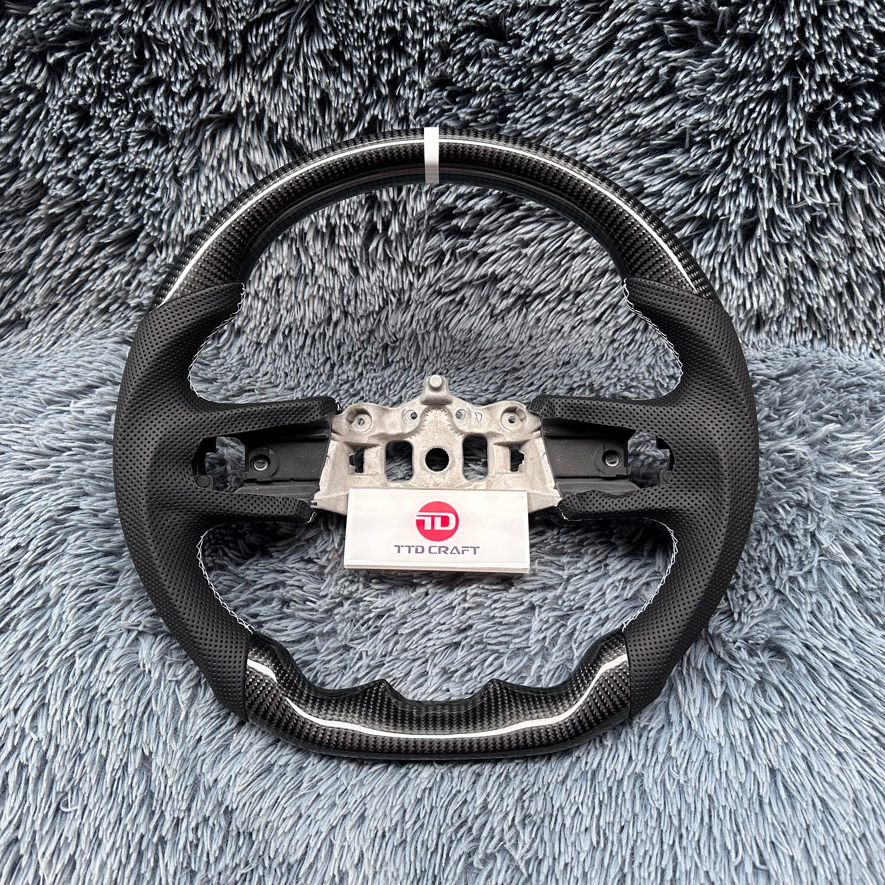 For Jeep 2018-2026 Wrangler / Gladiator Carbon Fiber Steering Wheel