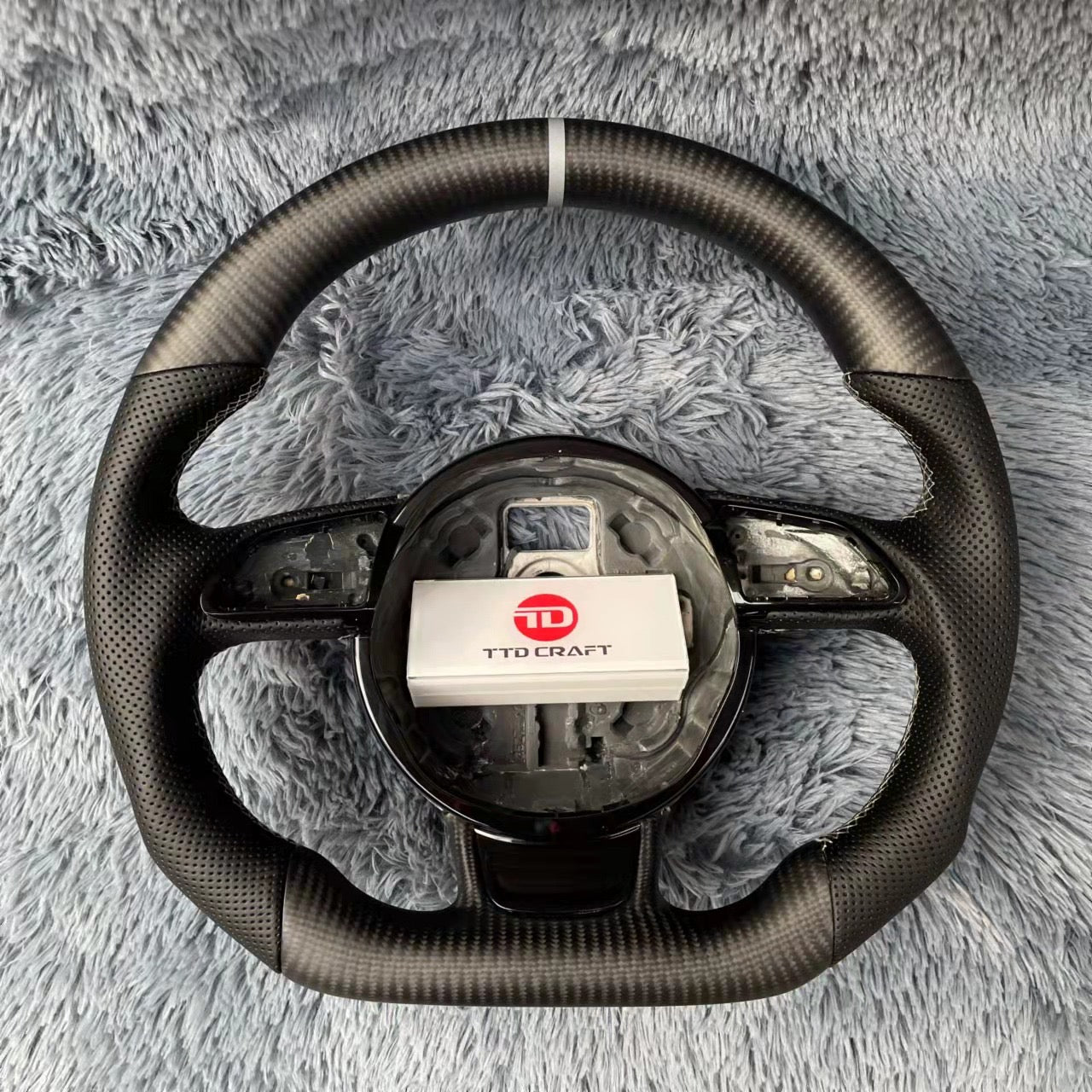 For Audi B8.5 S4 S5 RS5 S6 S7 RS7 Carbon Fiber Steering Wheel
