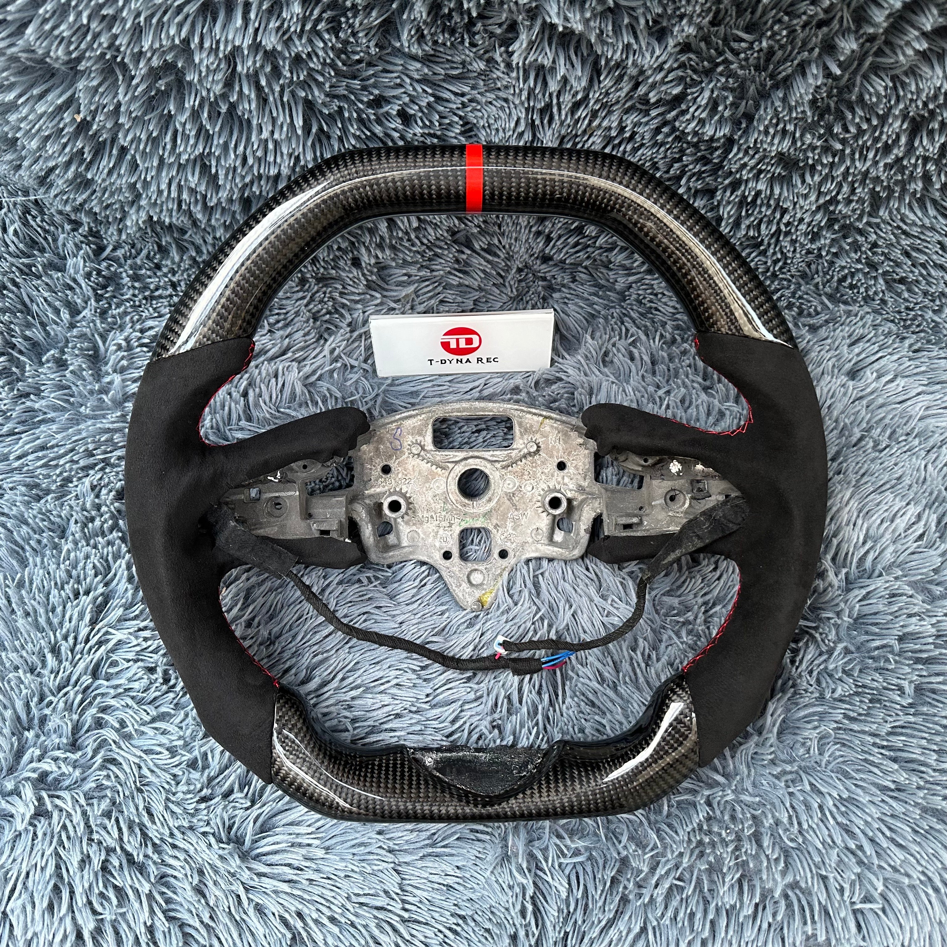 For Cadillac 2020-2026 CT4 CT4-V Blackwing Carbon Fiber Steering Wheel