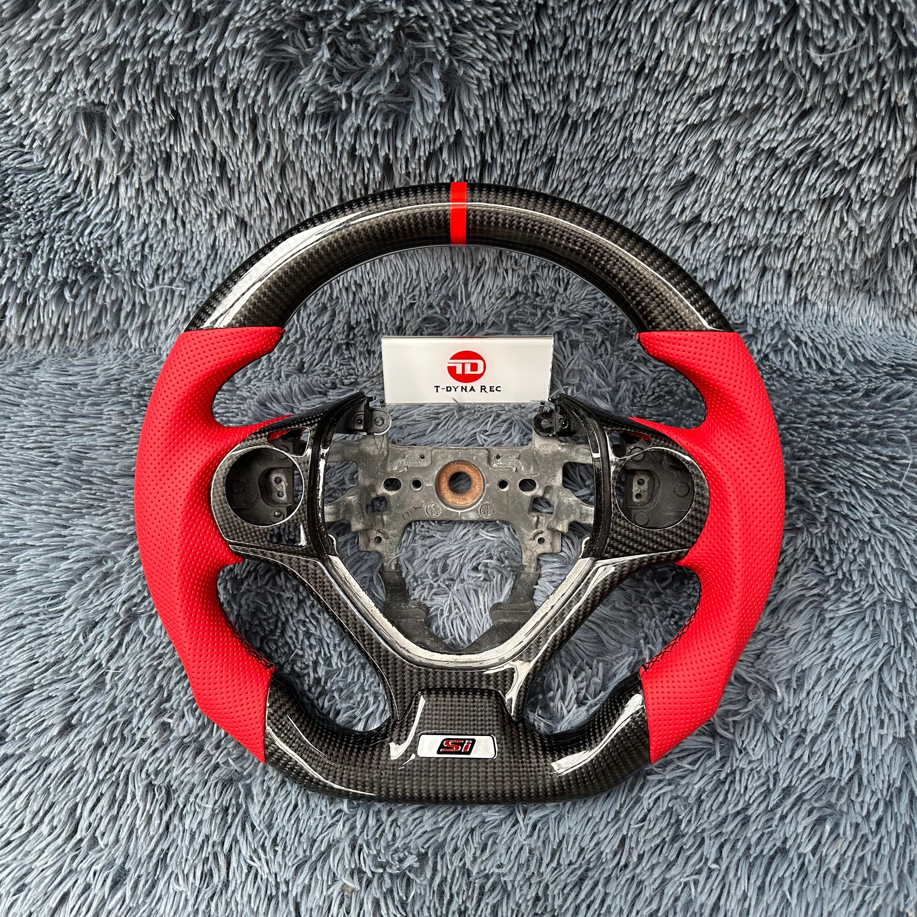 For Honda 9th gen Civic 2012-2015 Carbon Fiber Steering Wheel