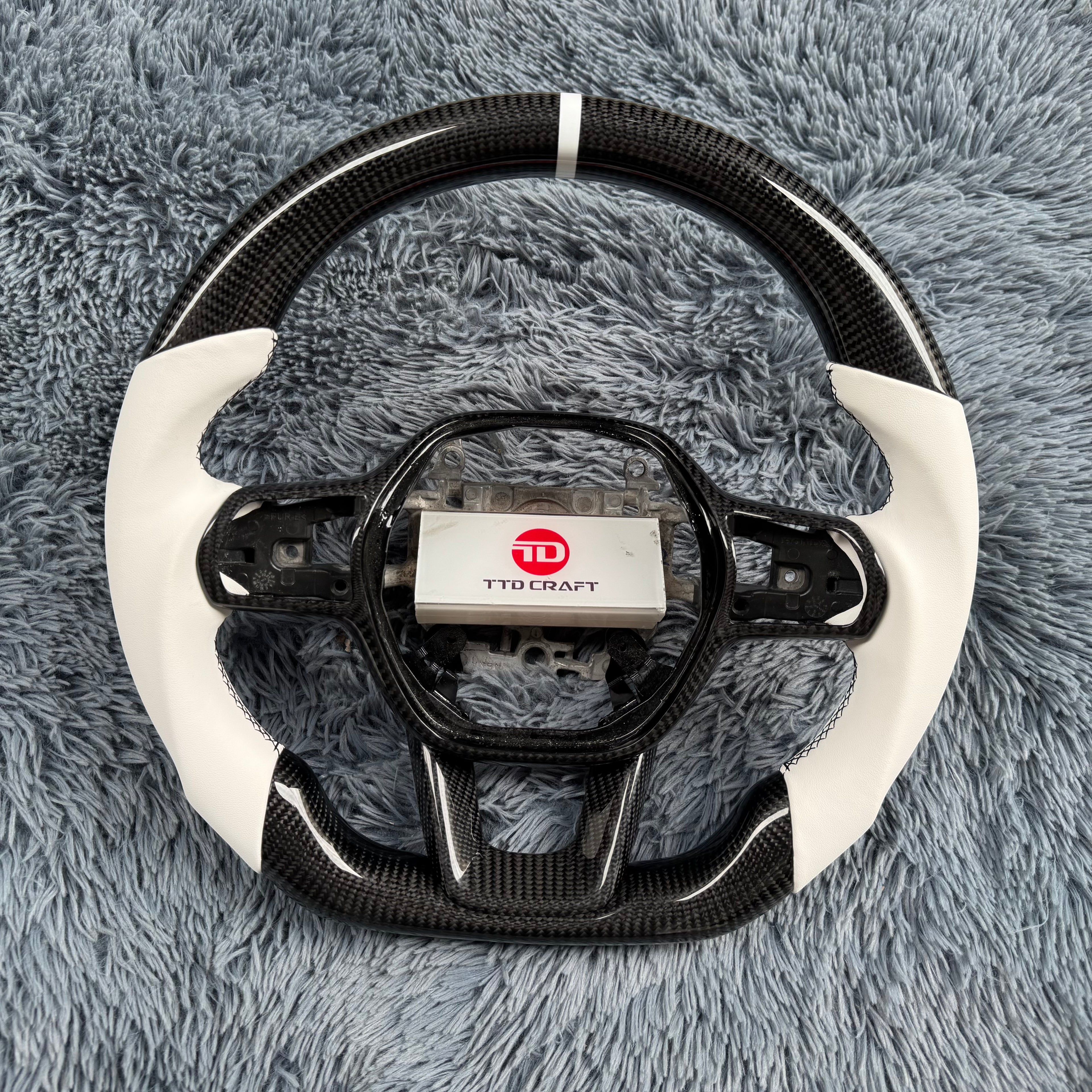 For Honda 11th gen Accord 2023-2026 Custom Carbon Fiber Steering Wheel