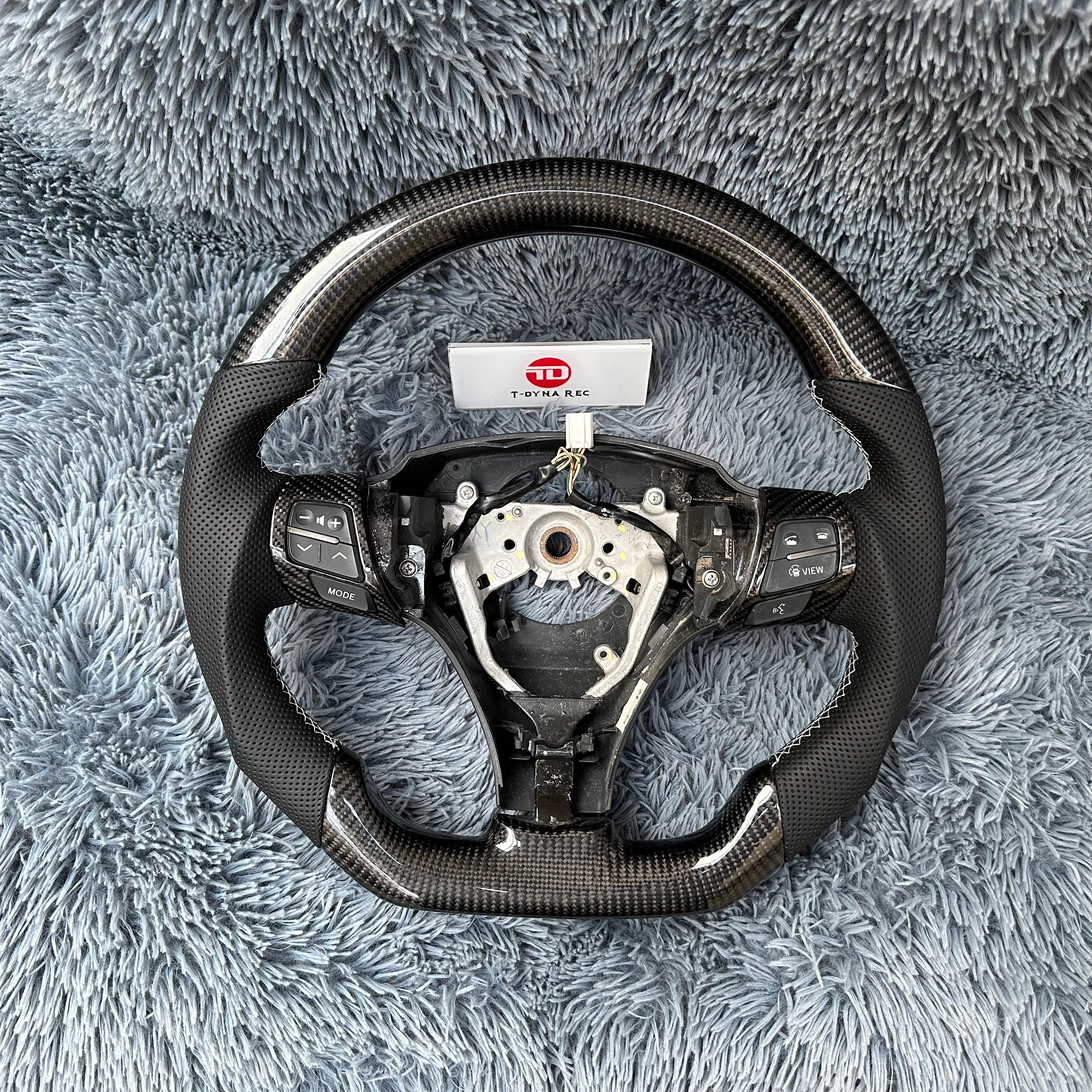 For Toyota 2007-2010 Camry /2009-2012 Venza Carbon Fiber Steering Wheel