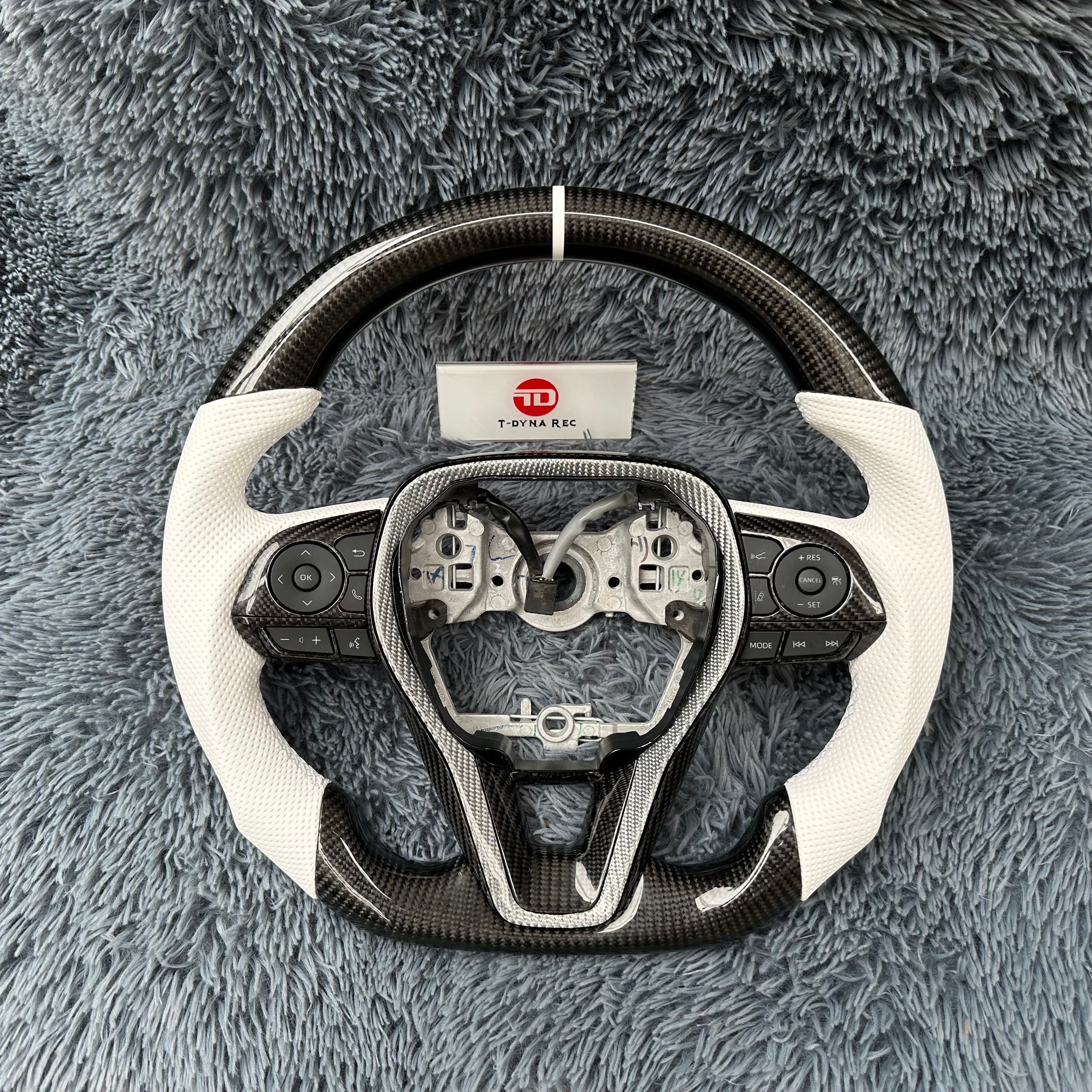 For Toyota 12th gen Corolla 2019-2026 Hatchback Carbon Fiber Steering Wheel