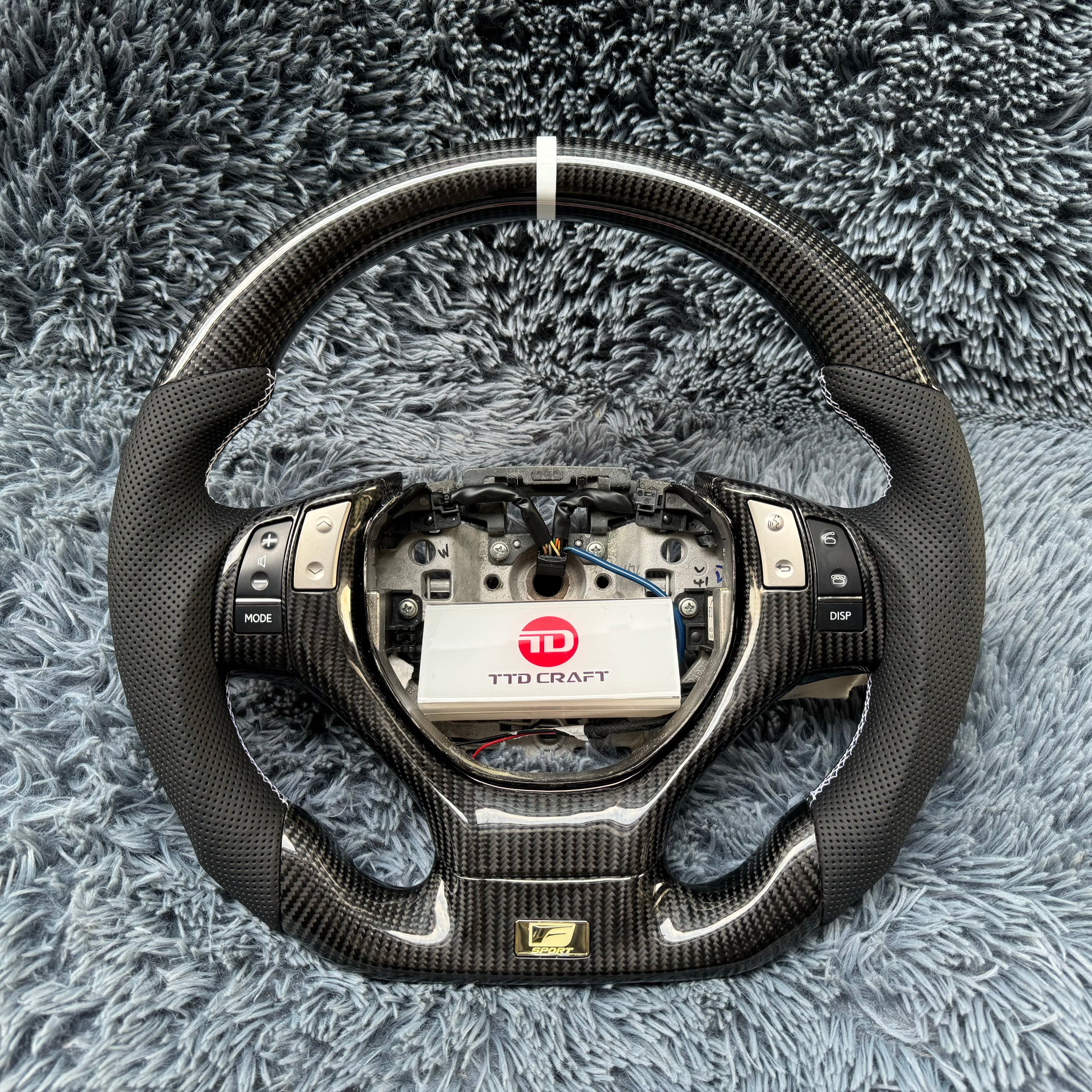 For Lexus 2013-2015 GS350 GS450 Carbon Fiber Steering Wheel