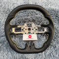 For Ford Mustang 2015-2017 Custom Leather Carbon Fiber Steering Wheel