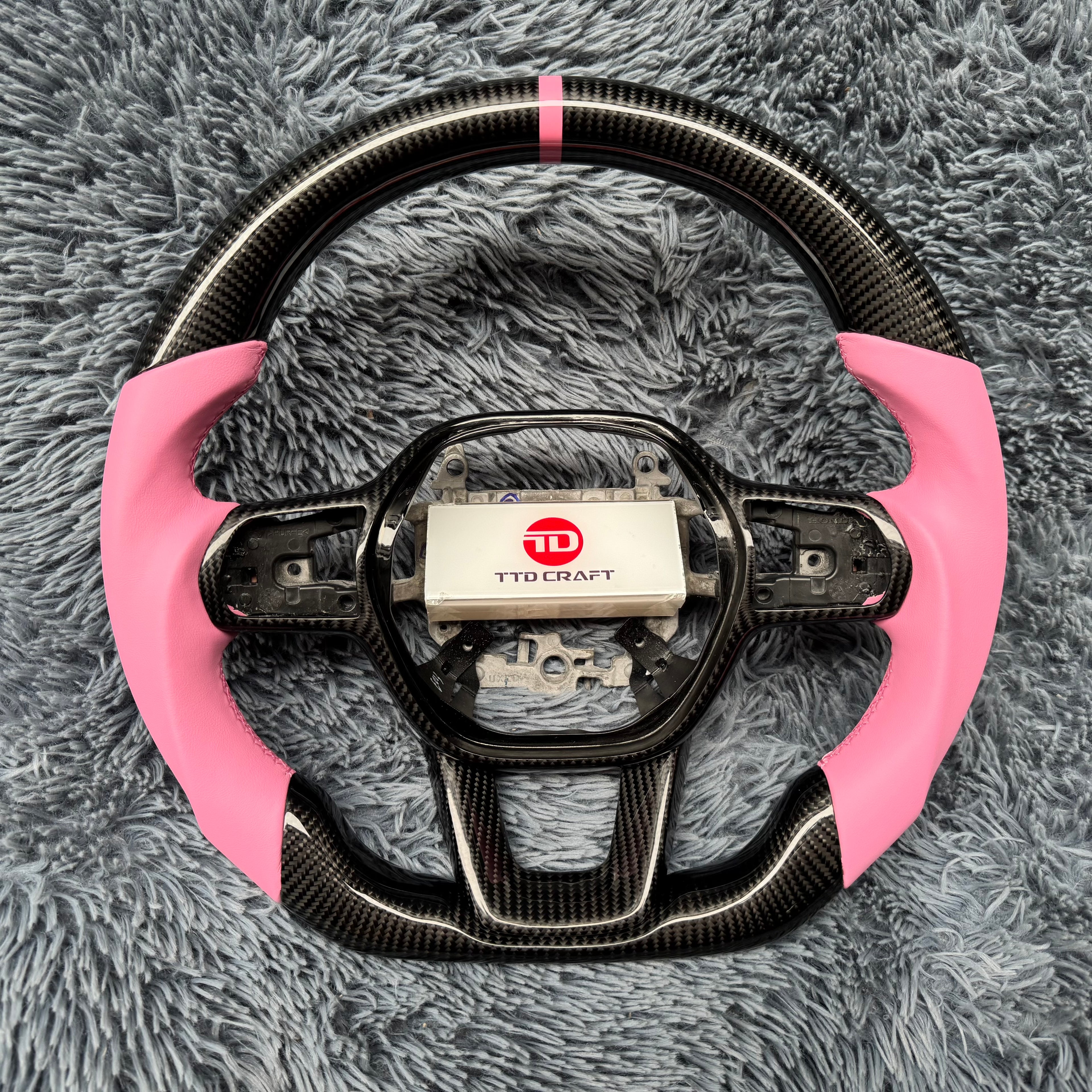 For Honda 11th gen Accord 2023-2026 Carbon Fiber Steering Wheel