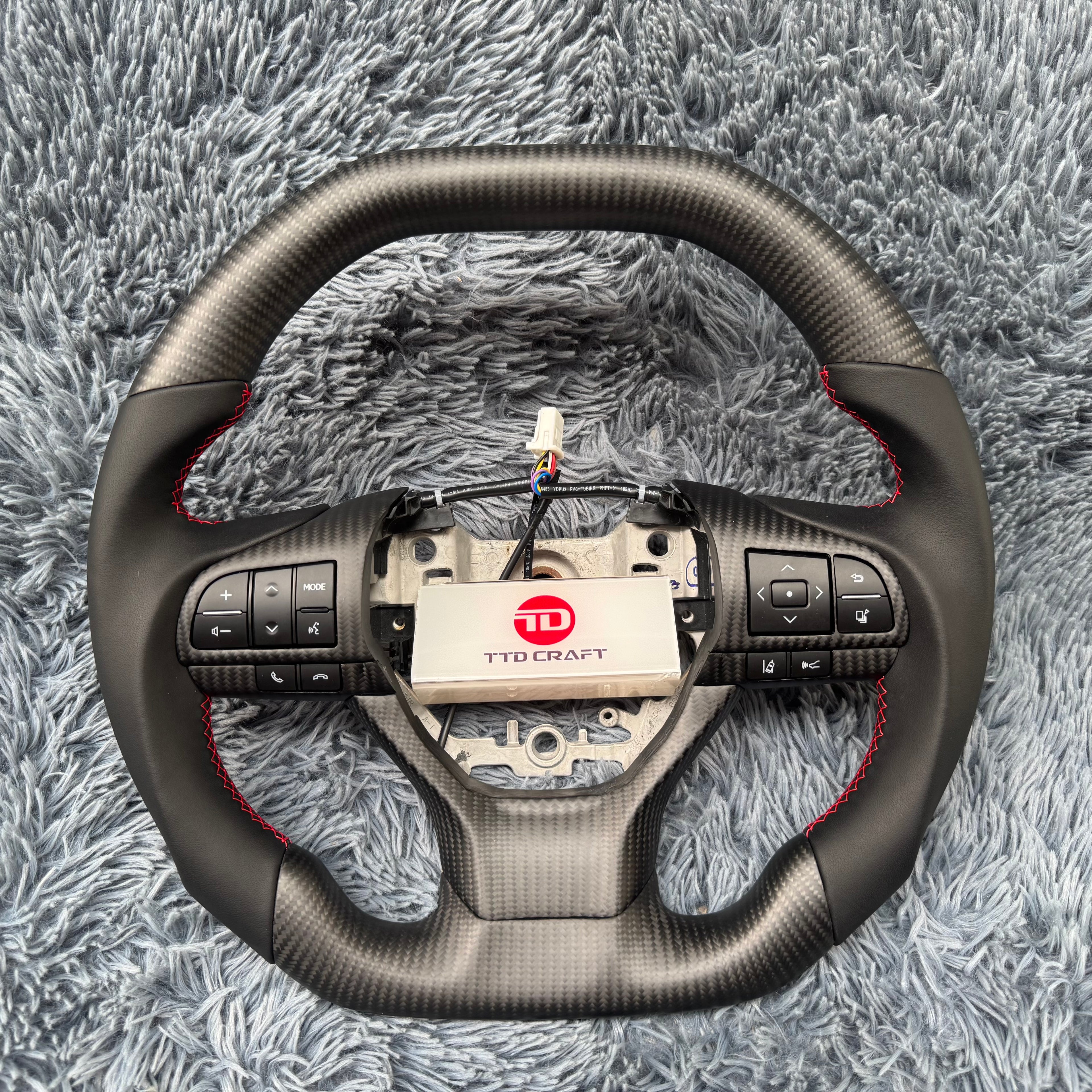 For Lexus 2016-2022 RX / ES/ LX / GX/ GS Carbon Fiber Steering Wheel