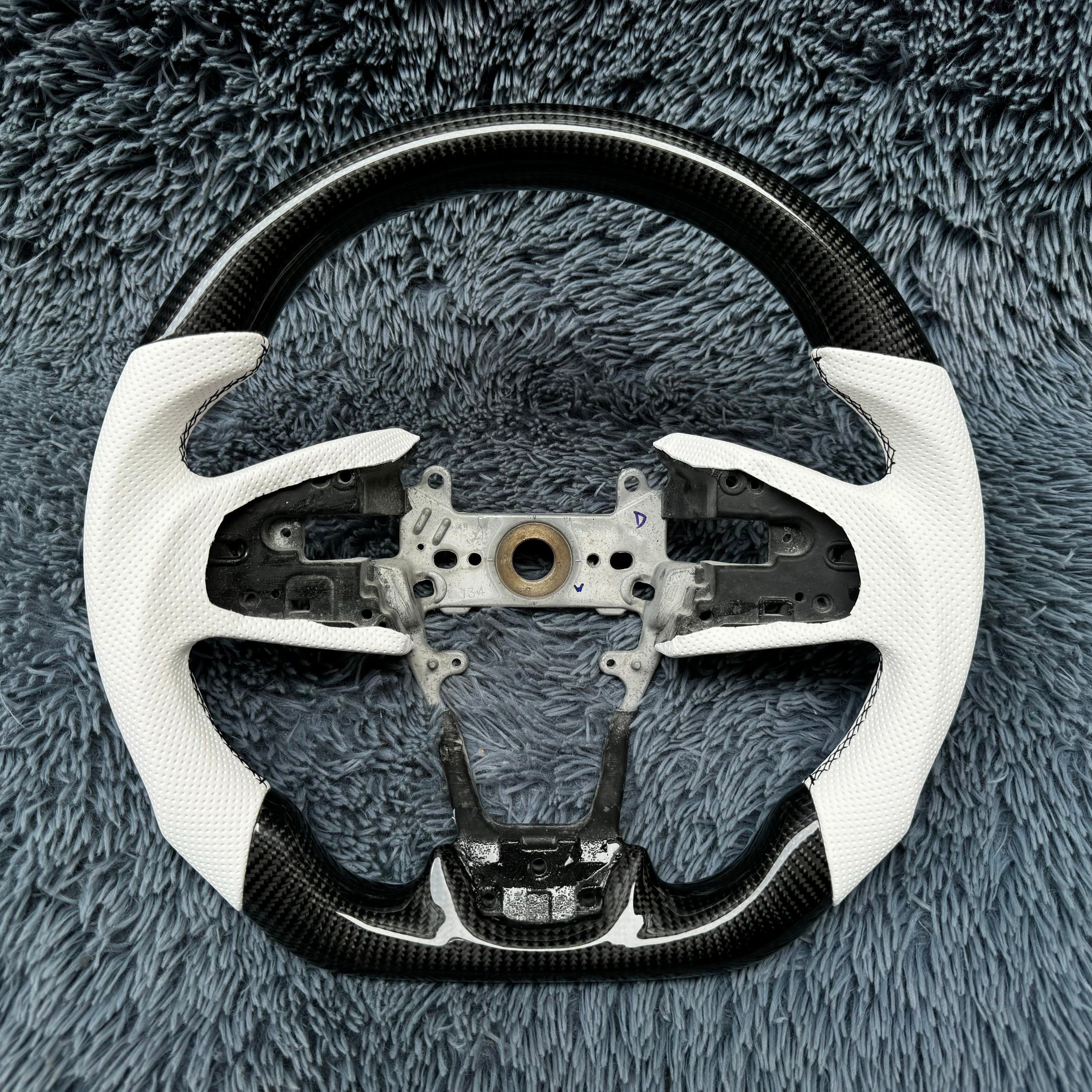 For Honda 10th gen Civic 2016-2021  Carbon Fiber Steering Wheel