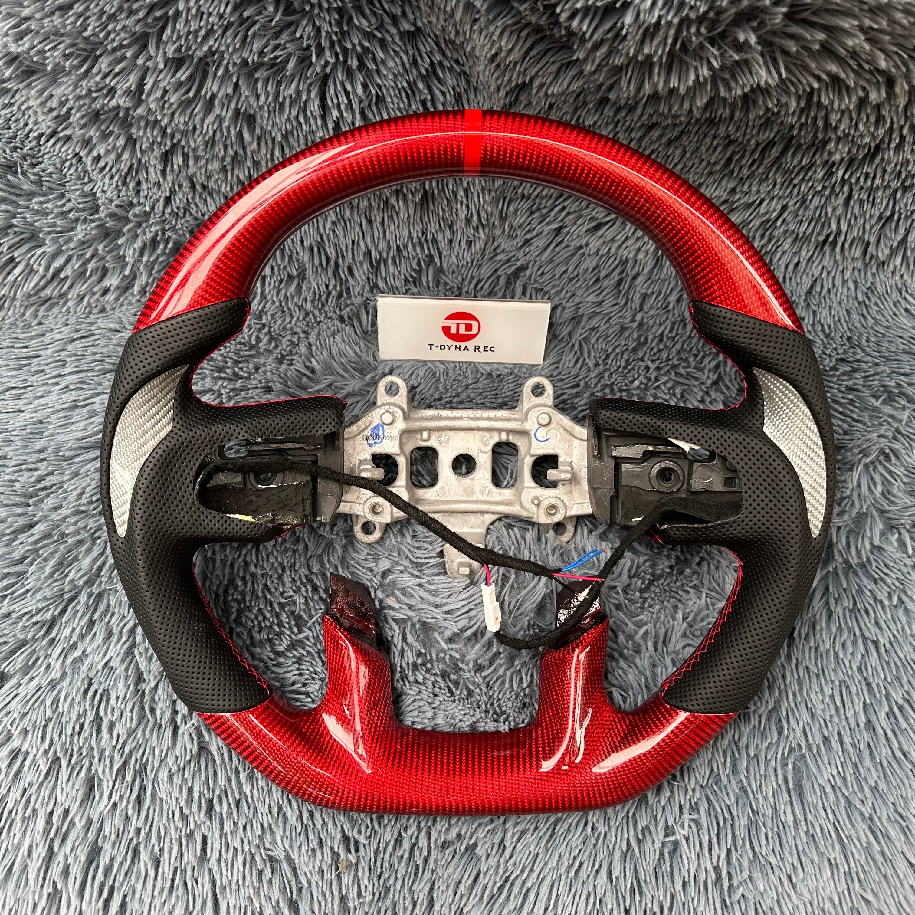 For Dodge 2019 -2025 Ram 1500 2500 3500 Custom Carbon Fiber Steering Wheel