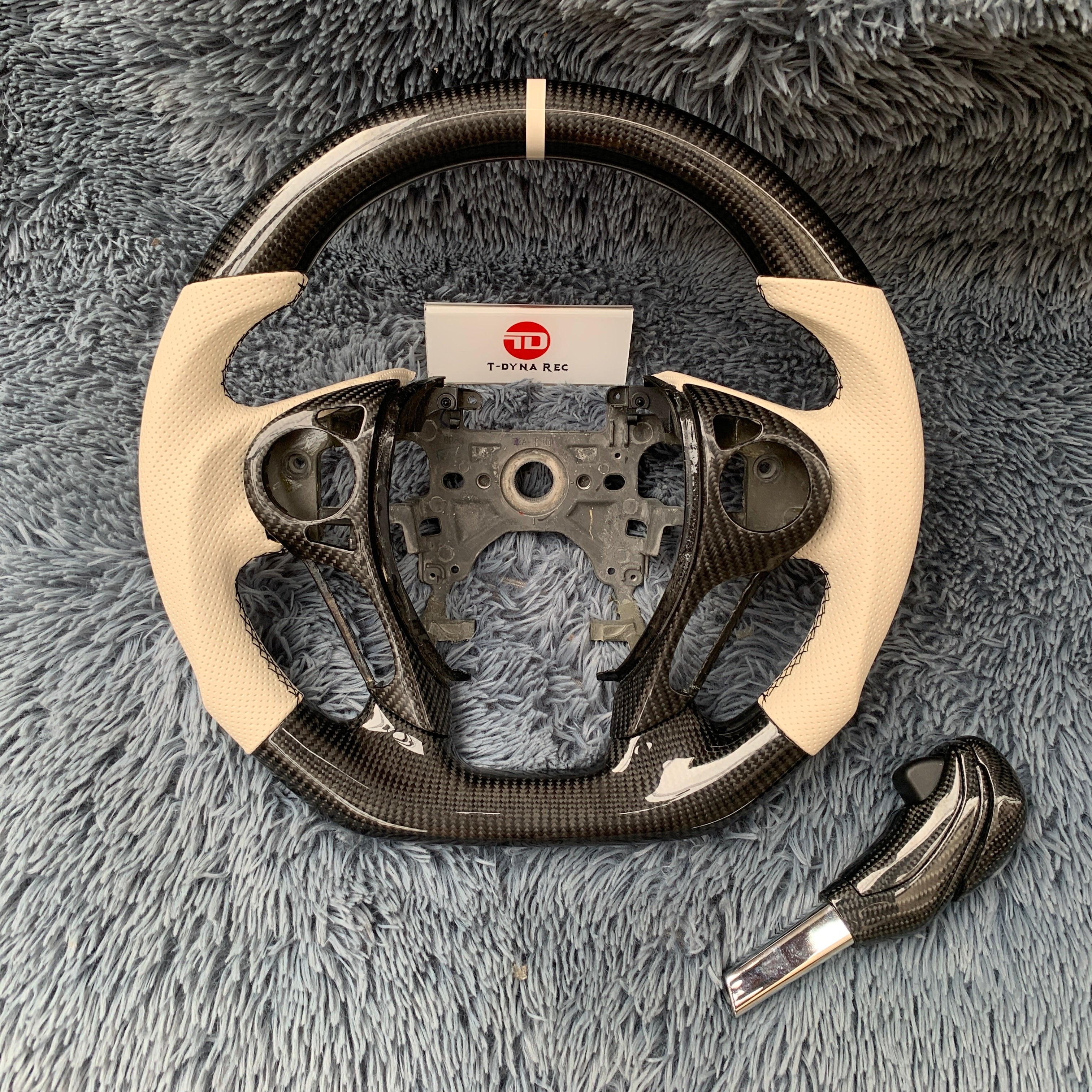 For Honda 9th gen Accord 2013-2017 Carbon Fiber Steering Wheel