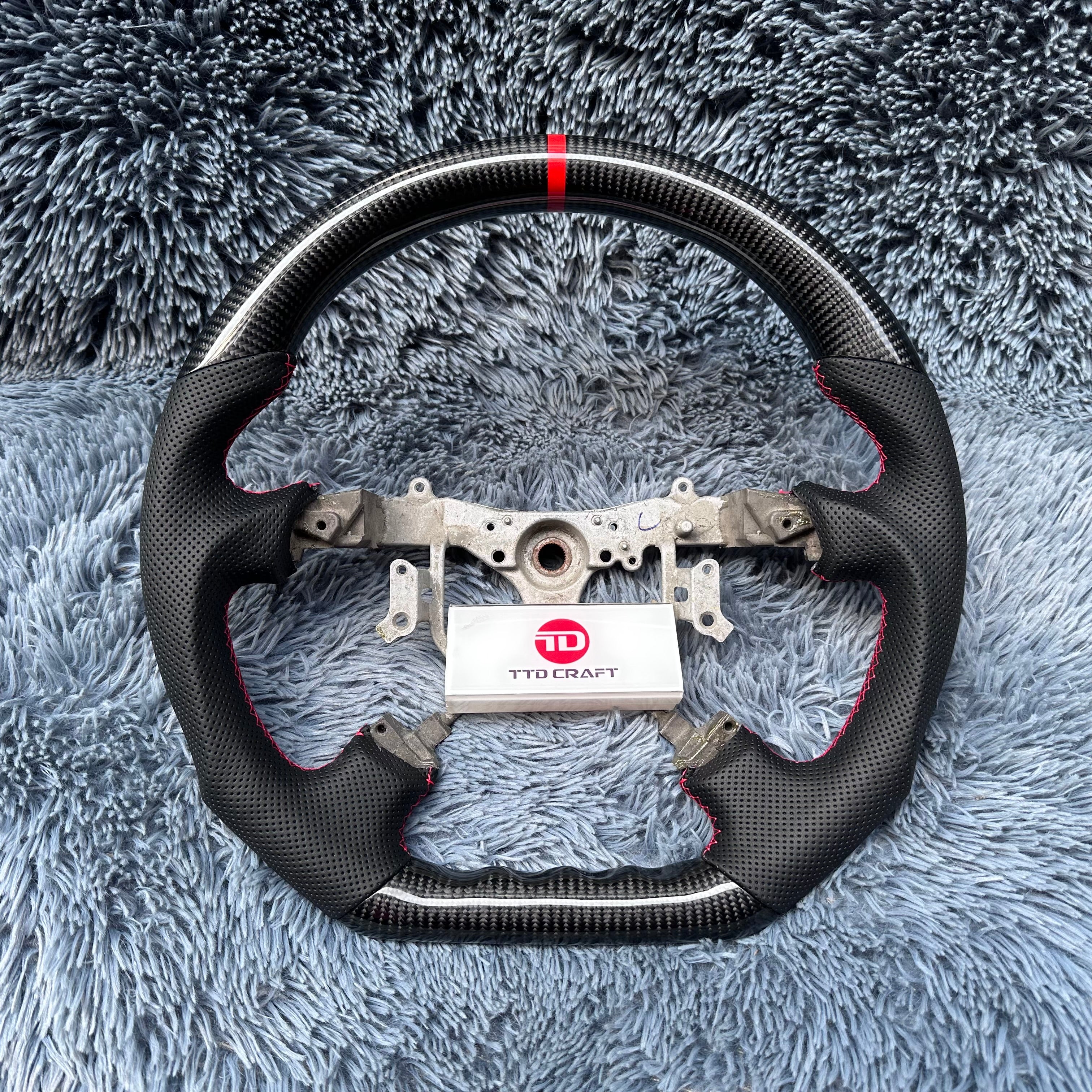 For Toyota 2005-2011 Tacoma /4 runner Carbon Fiber Steering Wheel