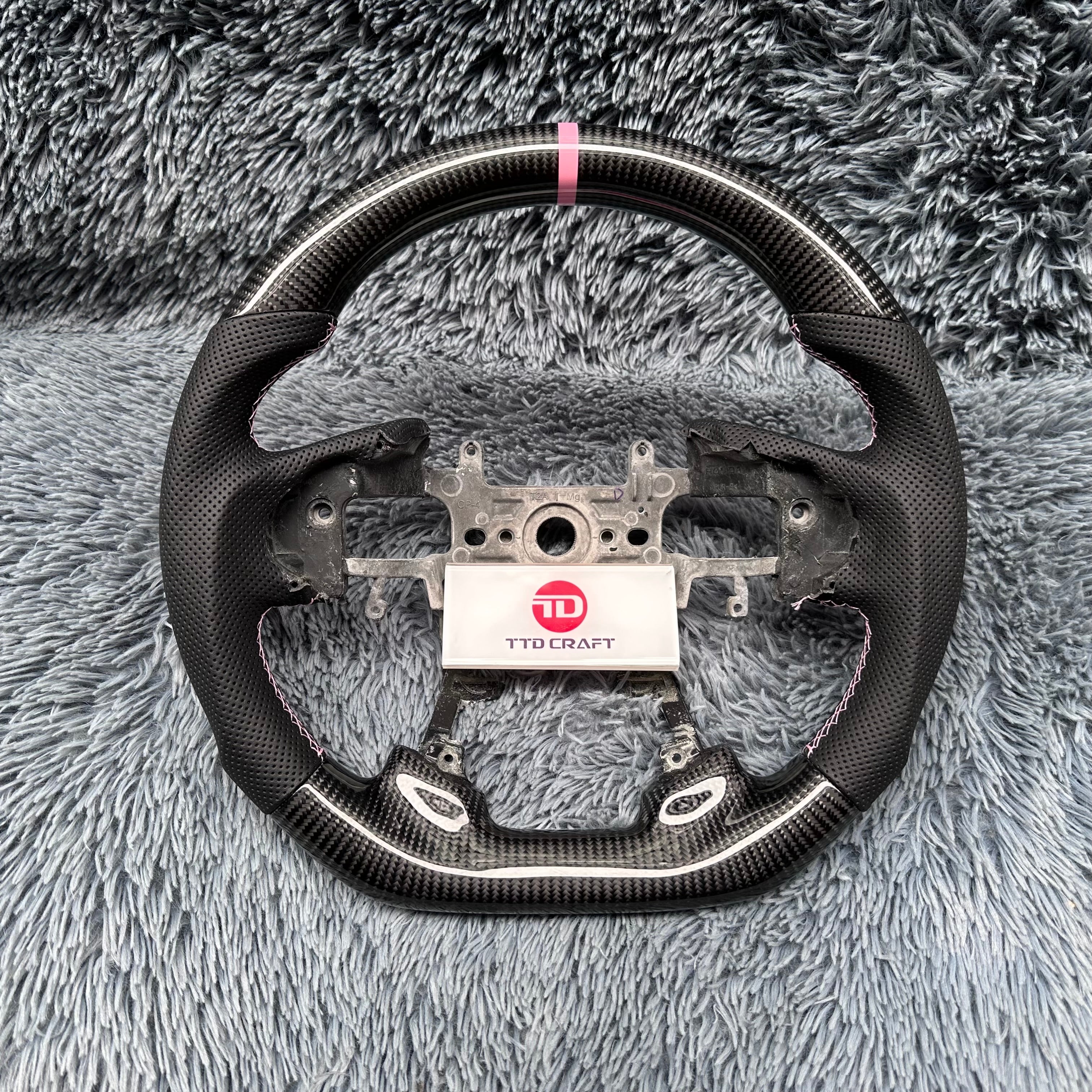For Honda 9th gen Accord 2013-2017 Custom Carbon Fiber Steering Wheel