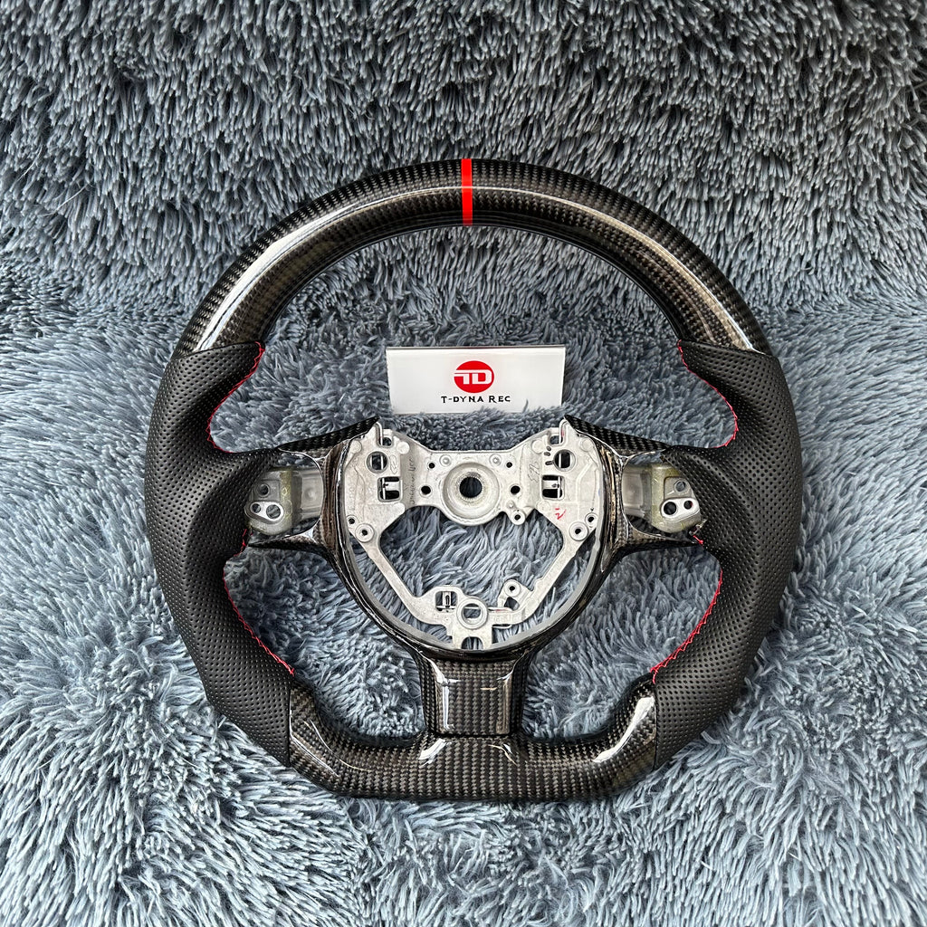 For Toyota 2017-2026 GT86 FRS /Subaru BRZ Carbon Fiber Steering Wheel