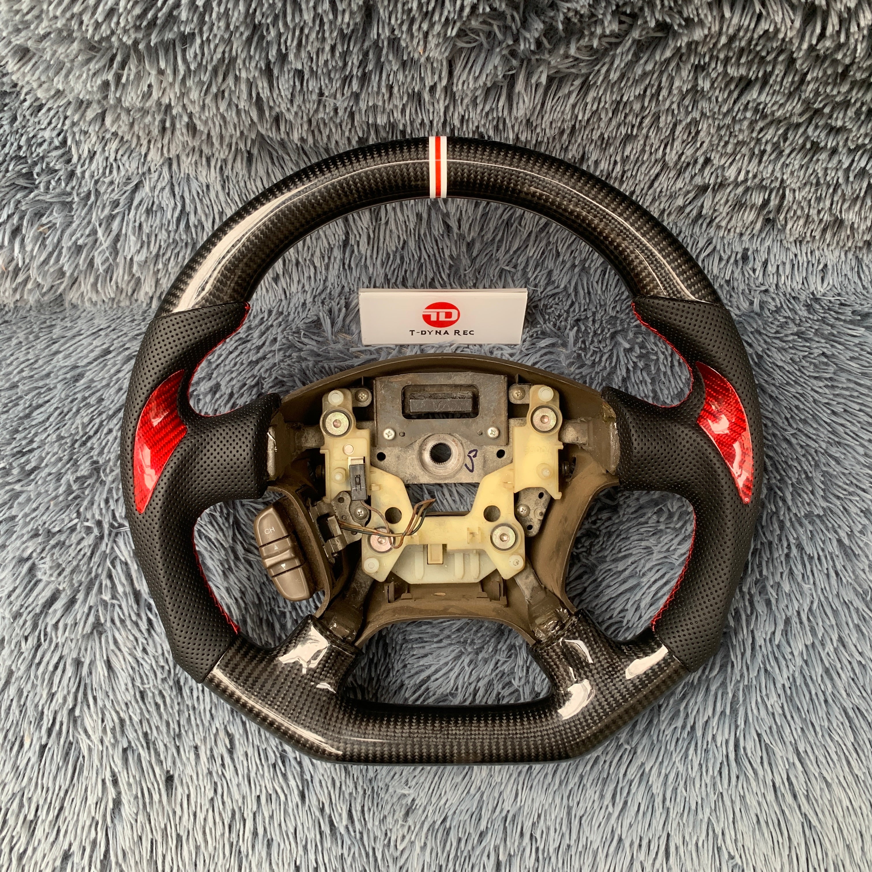 For 2th gen Honda 2002-2006 CRV Carbon Fiber Steering Wheel