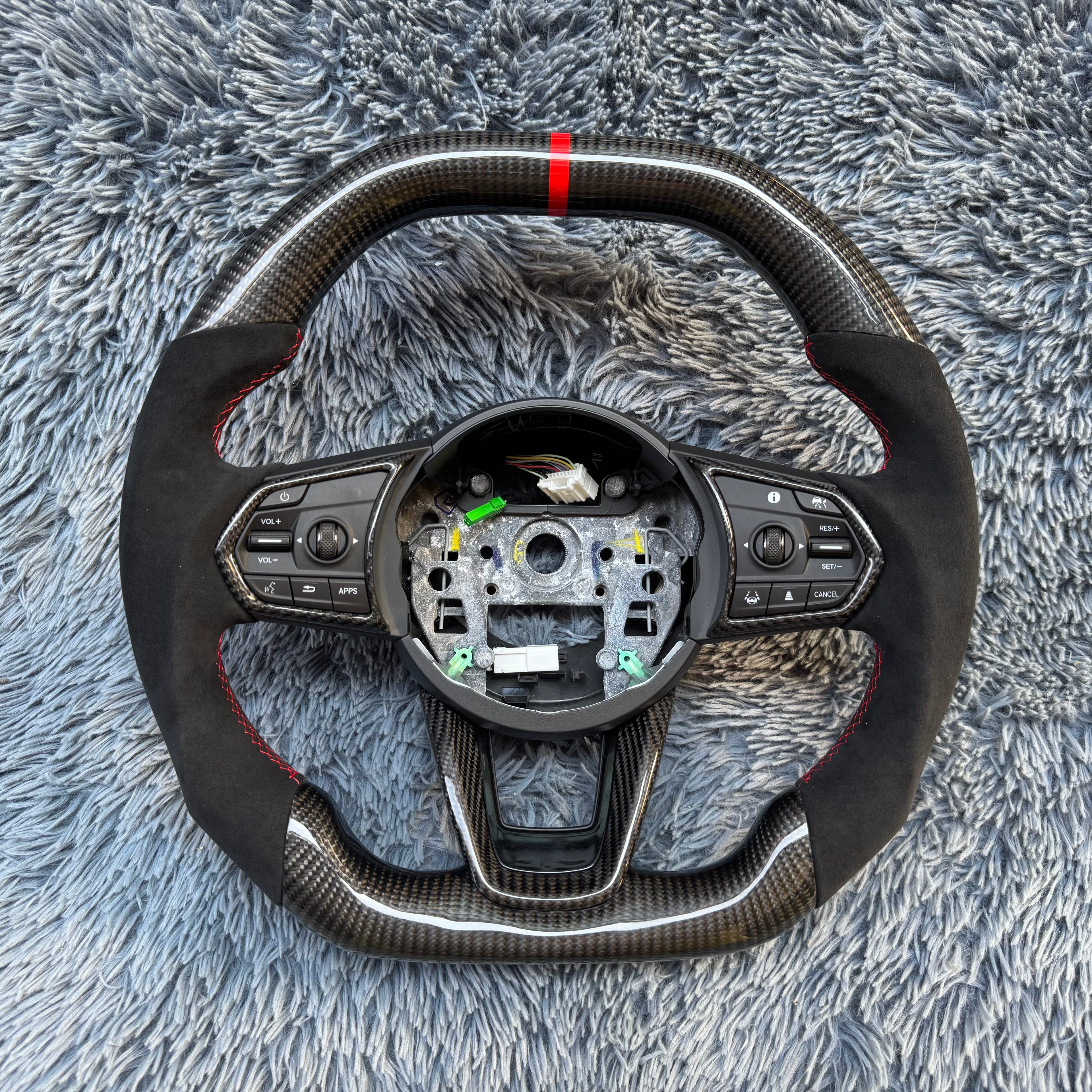 For Acura 2021-2026 TLX/ MDX Carbon Fiber Steering Wheel