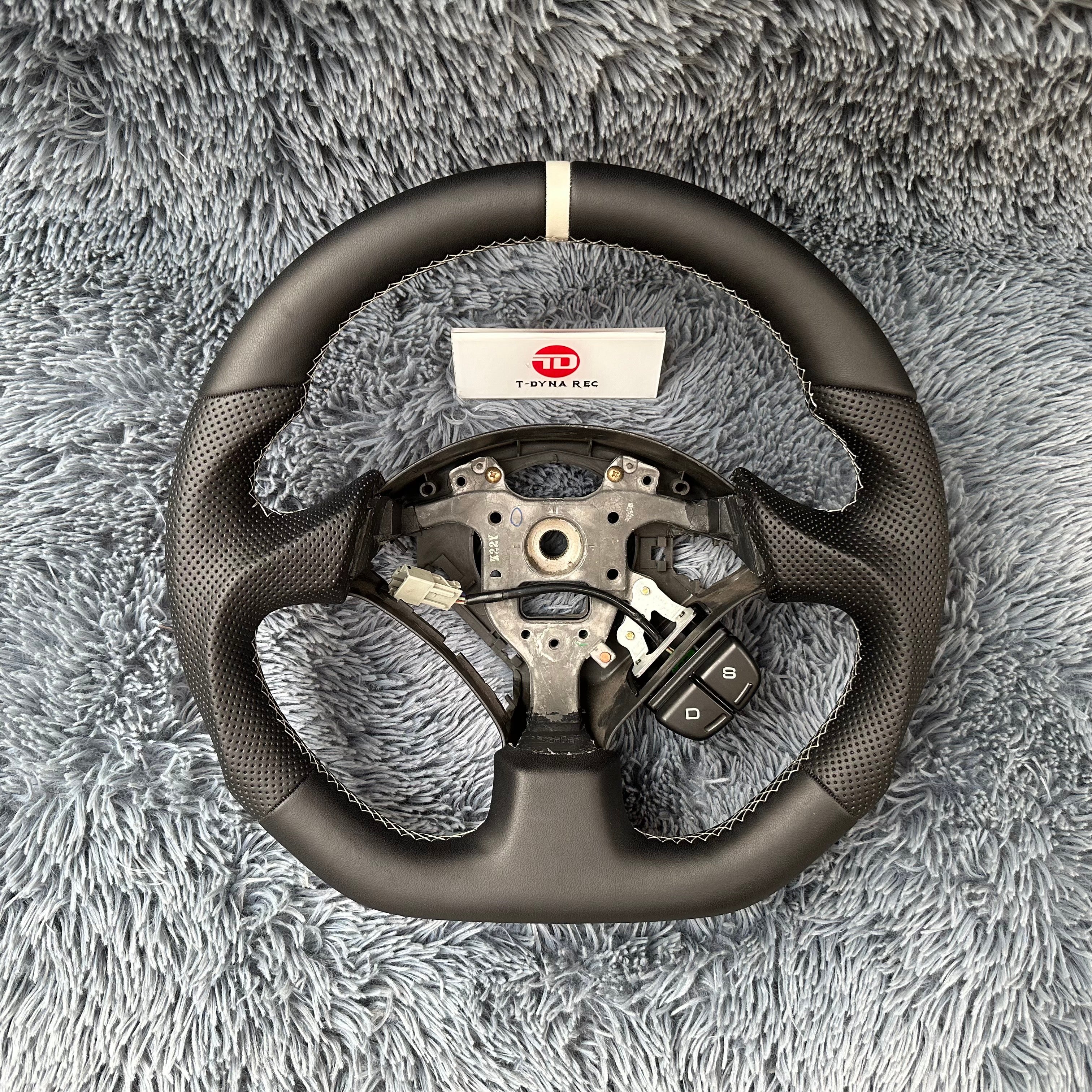 For Honda S2000 1999-2009 Leather Steering Wheel