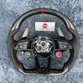 For Audi 2016+ R8/TTRS Carbon Fiber  Steering Wheel