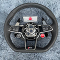 For Audi 2016+ R8/TTRS Leather Steering Wheel