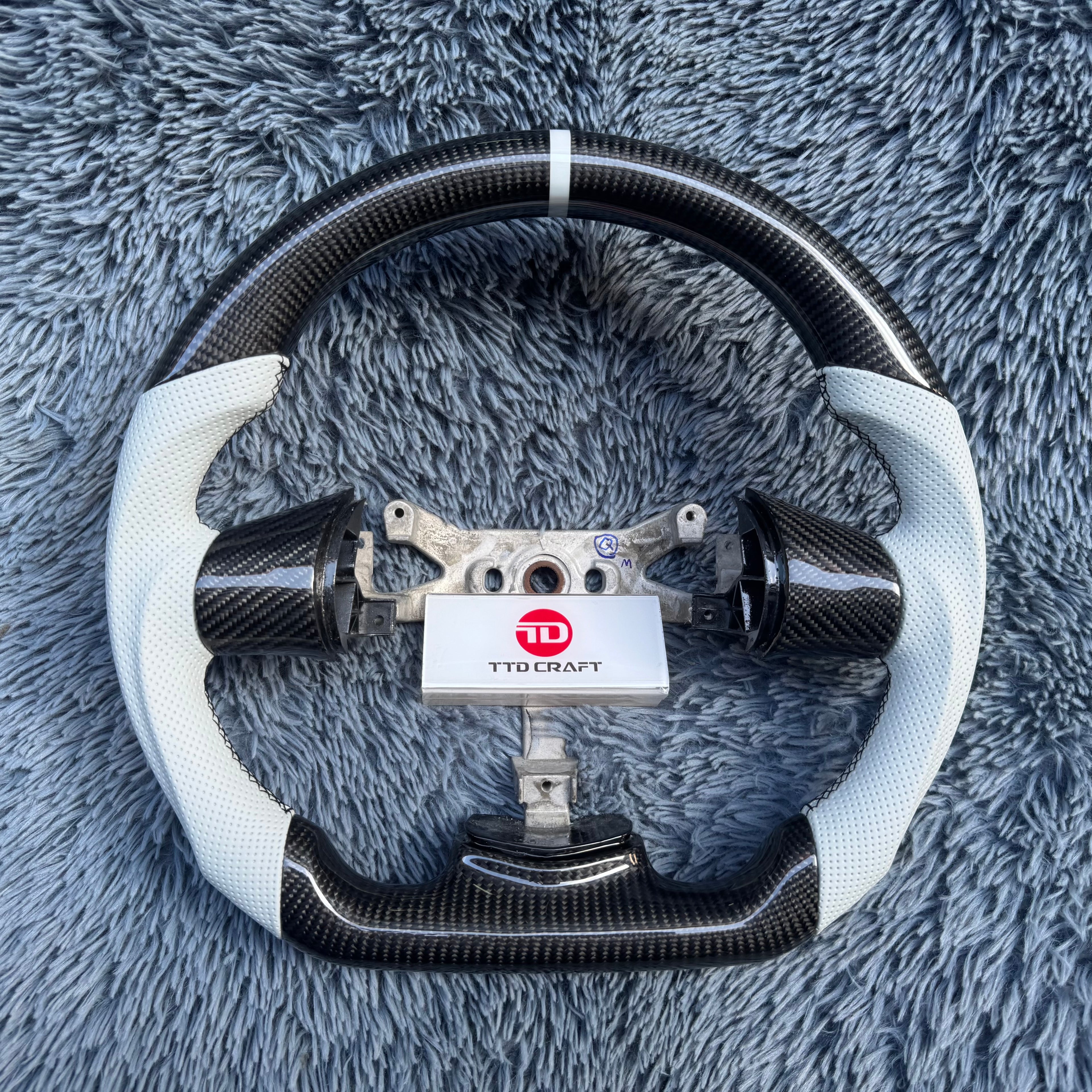 For Corvette C6 2006-2013 Z06 Real Carbon Fiber Steering Wheel