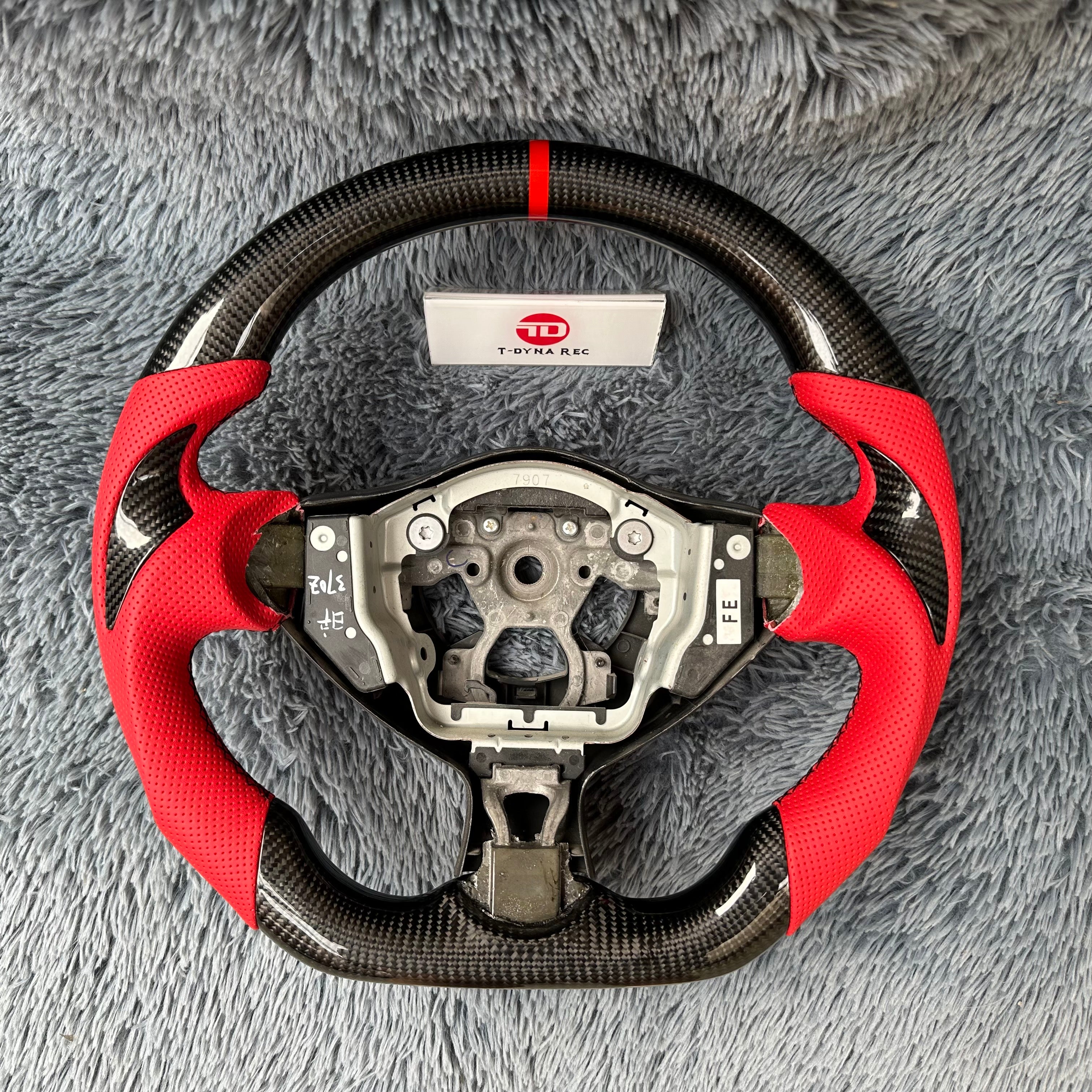 For Nissan 2009 -2020 370Z Carbon Fiber Steering Wheel