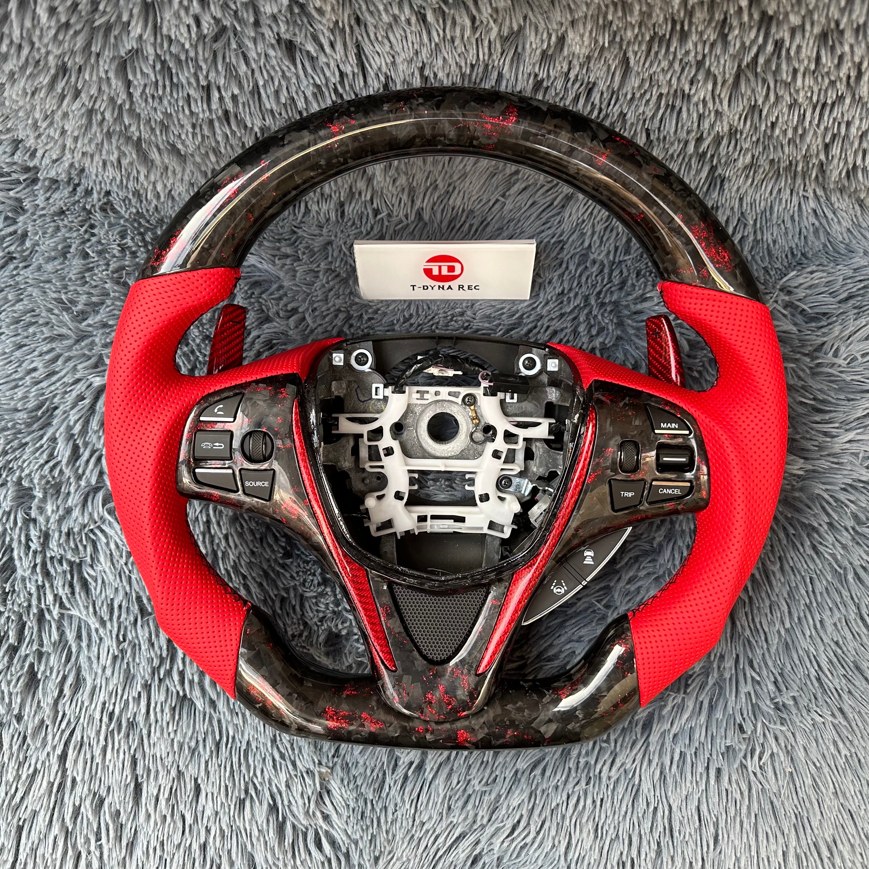 For Acura 2015-2020 TLX/ MDX Forged Carbon Fiber Steering Wheel