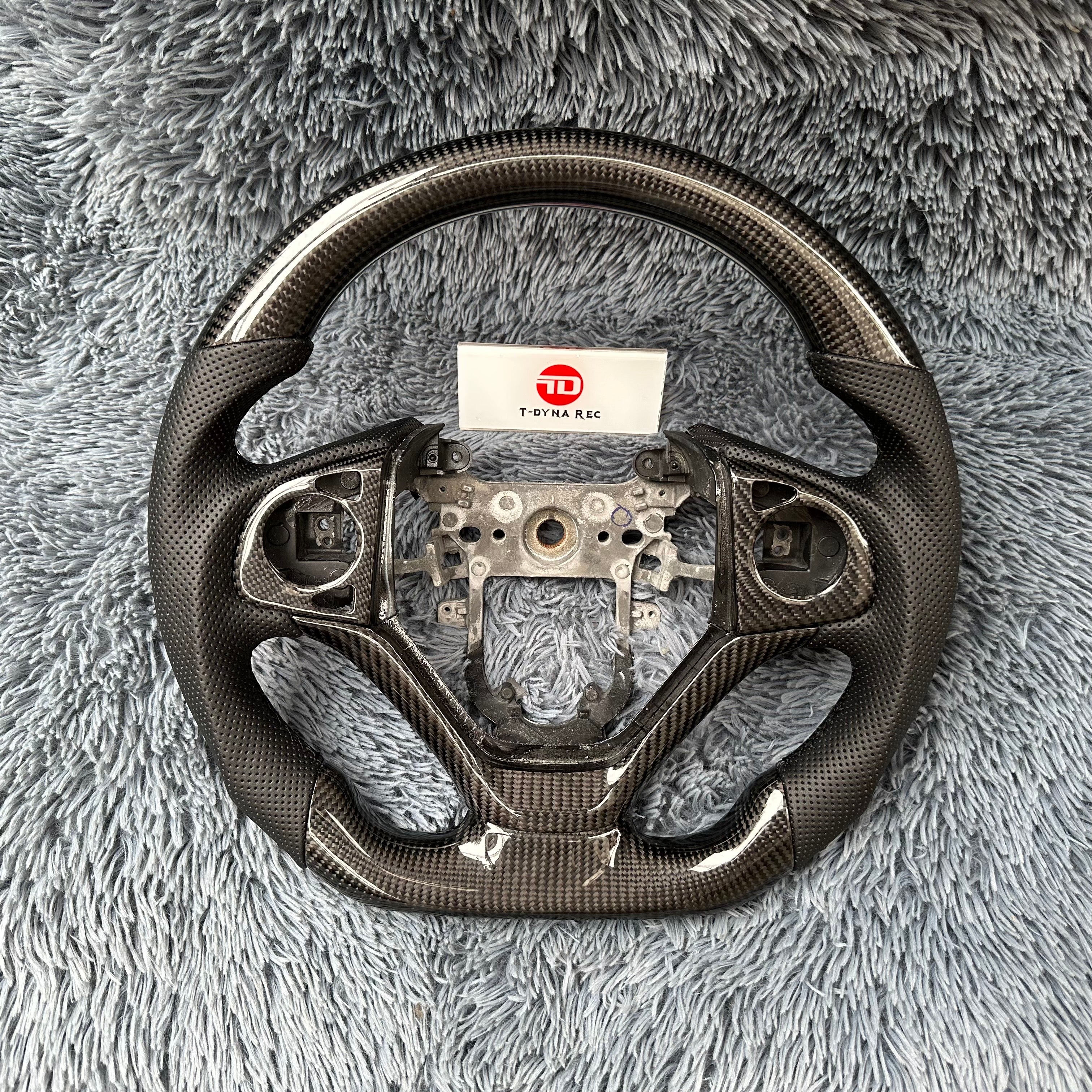 For Honda 4th gen CRV 2014-2016 Carbon Fiber Steering Wheel