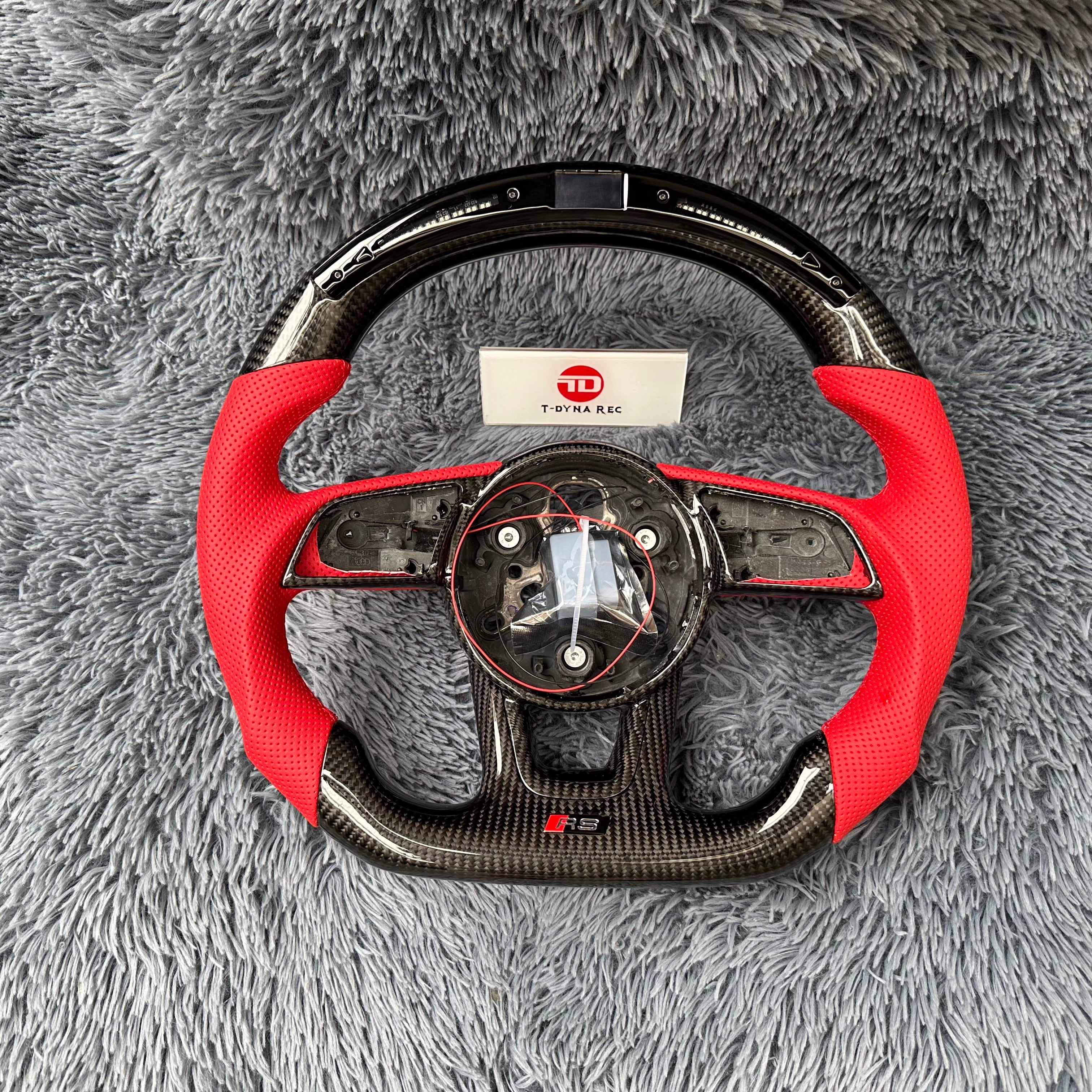For Audi B9 A3/S3/RS3 A4/S4 A5/S5/RS5 Led Carbon Fiber Steering Wheel