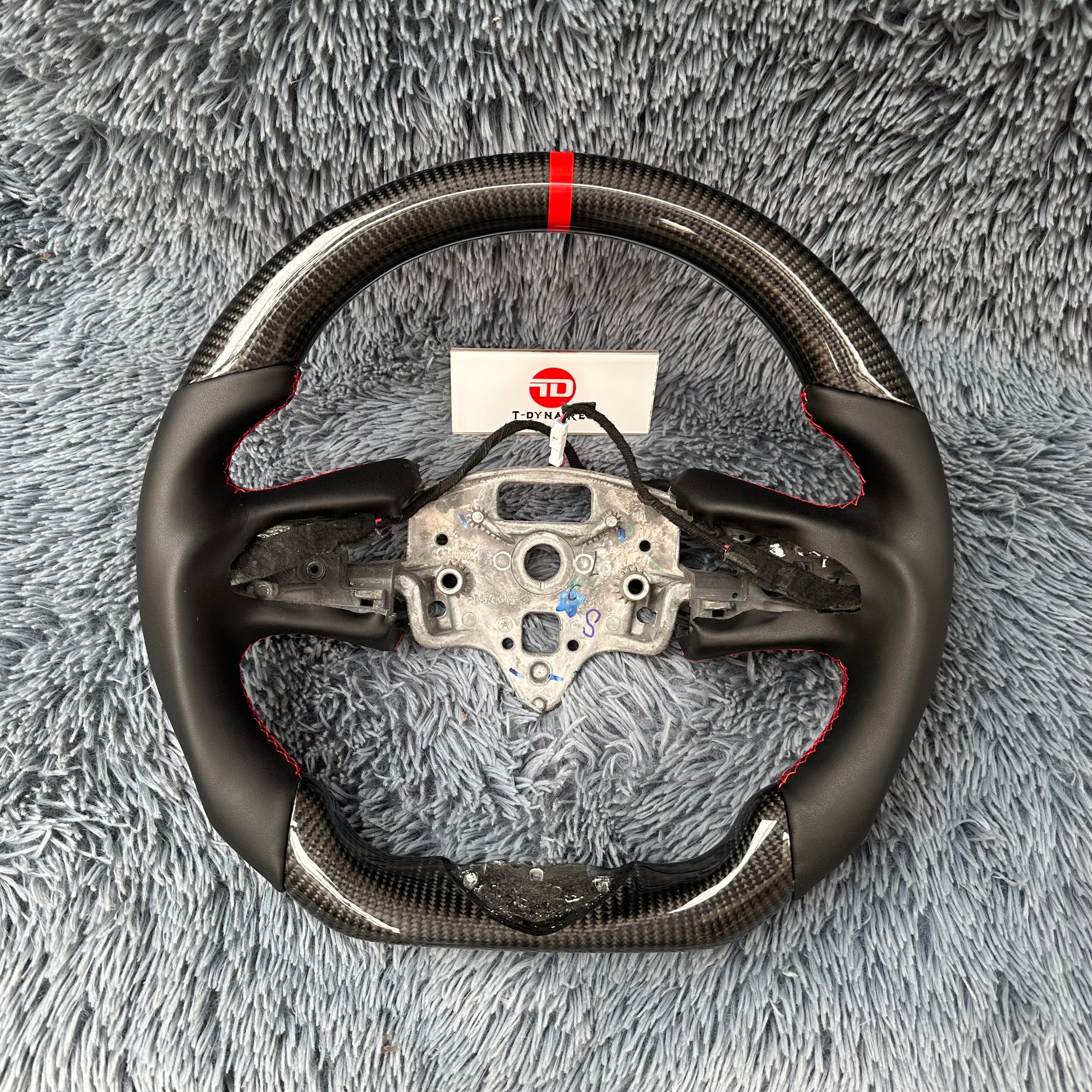 For Cadillac 2020-2026 CT4 CT4-V Blackwing Carbon Fiber Steering Wheel