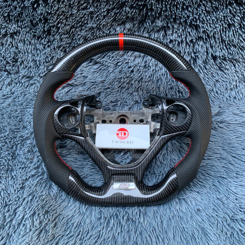 Carbon Fiber Steering Wheel For Honda 9th gen Civic 2012-2015