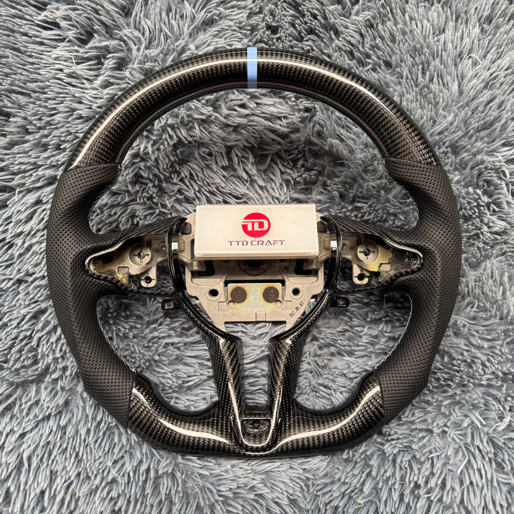 For Elantra N/I20N/I30N 2020-2026 Carbon Fiber Steering Wheel