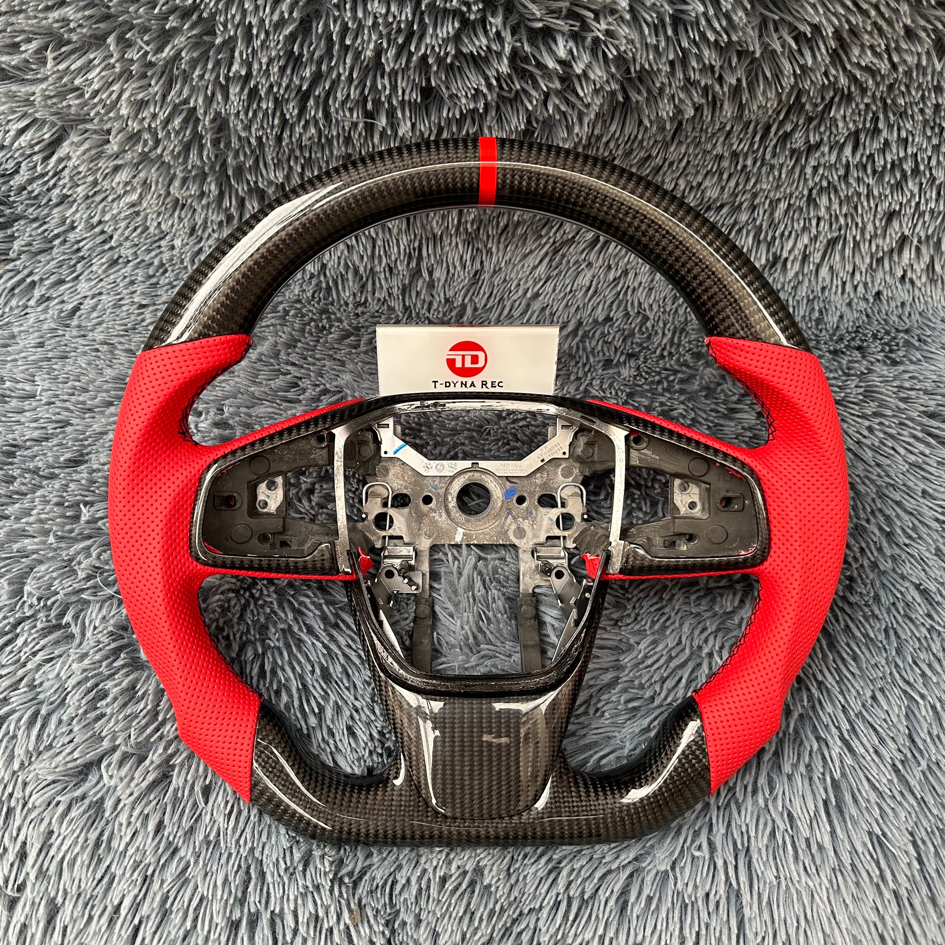 For Honda 5th gen CRV 2017-2018 LED Carbon Fiber Steering Wheel