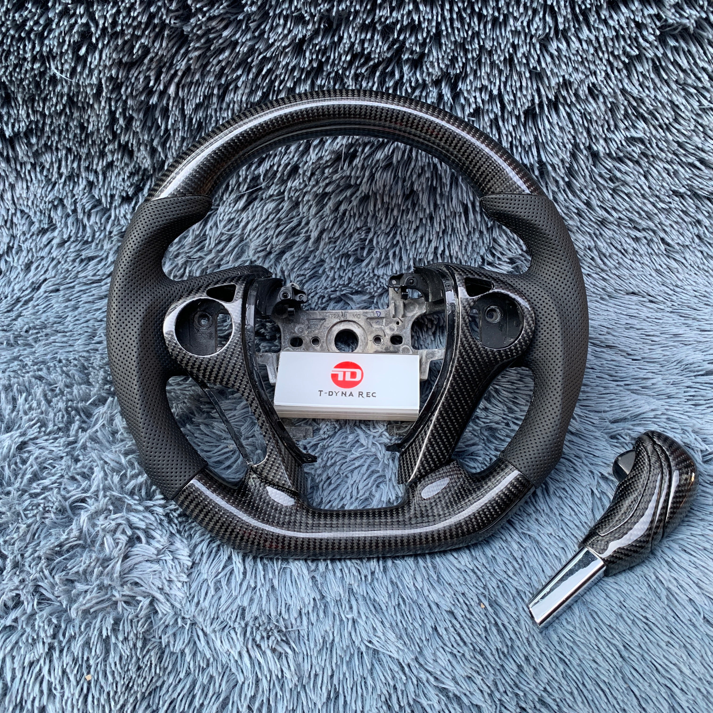 For Honda 9th gen Accord 2013-2017 Carbon Fiber Steering Wheel