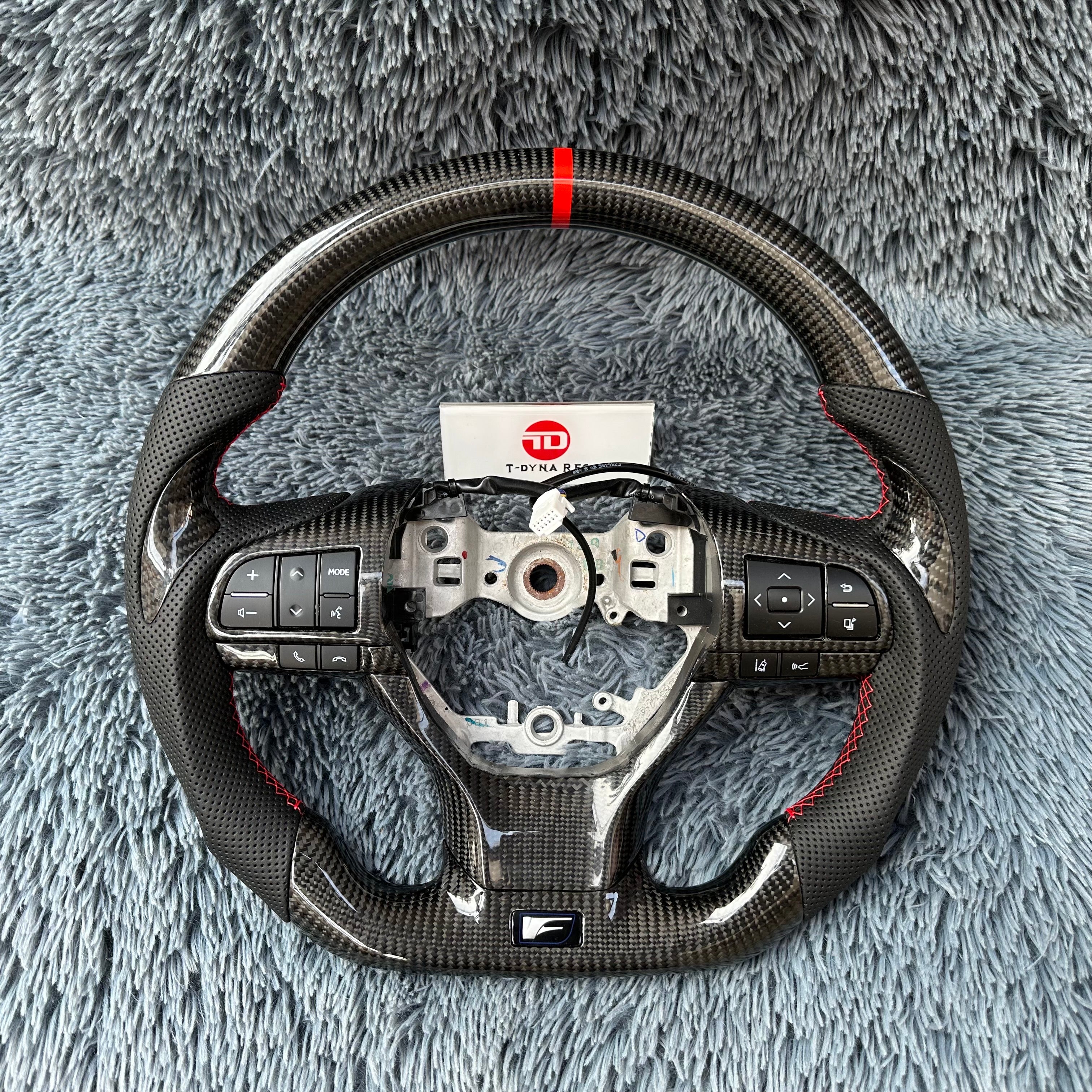 For Lexus 2016-2022 RX / ES/ LX / GX/ GS Carbon Fiber Steering Wheel