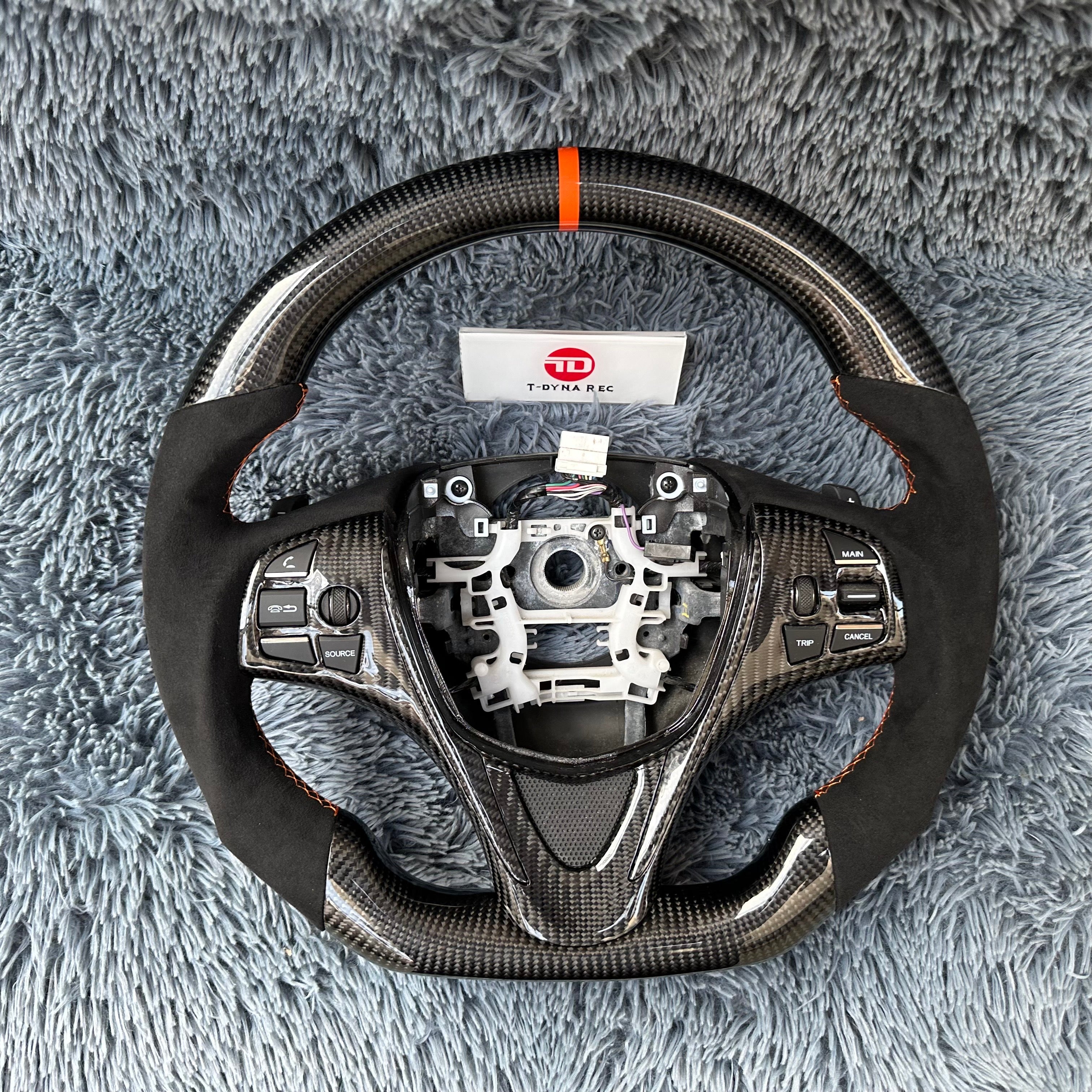 For Acura 2015-2020 TLX/ MDX Carbon Fiber Steering Wheel