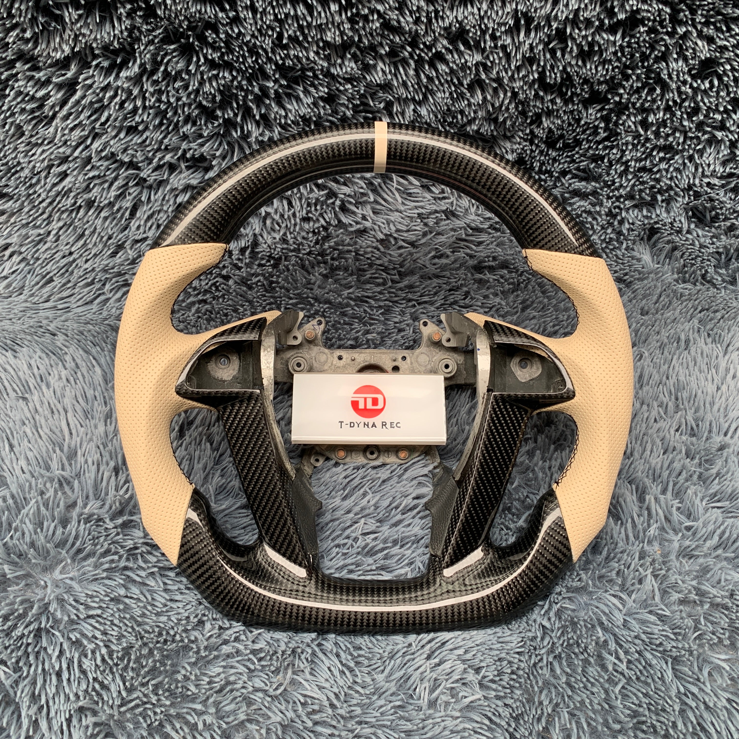 For Honda 8th gen Accord 2008-2012 Carbon Fiber Steering Wheel
