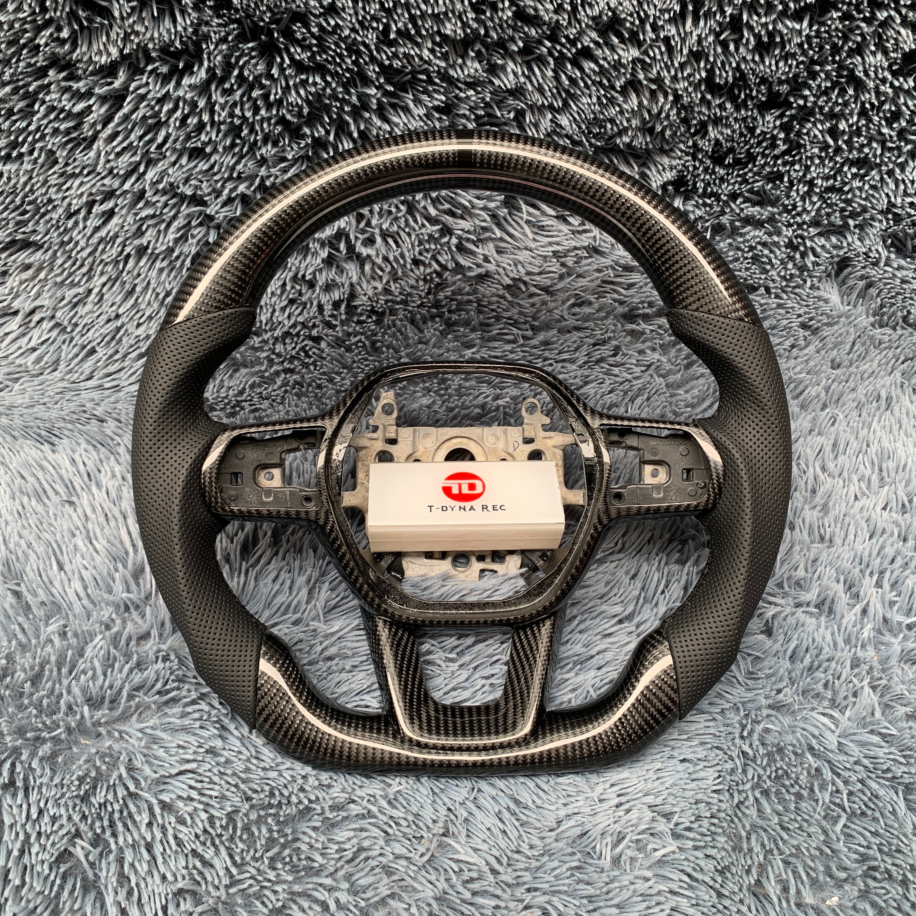 For Honda 11th gen Civic 2022-2026 Carbon Fiber Steering Wheel