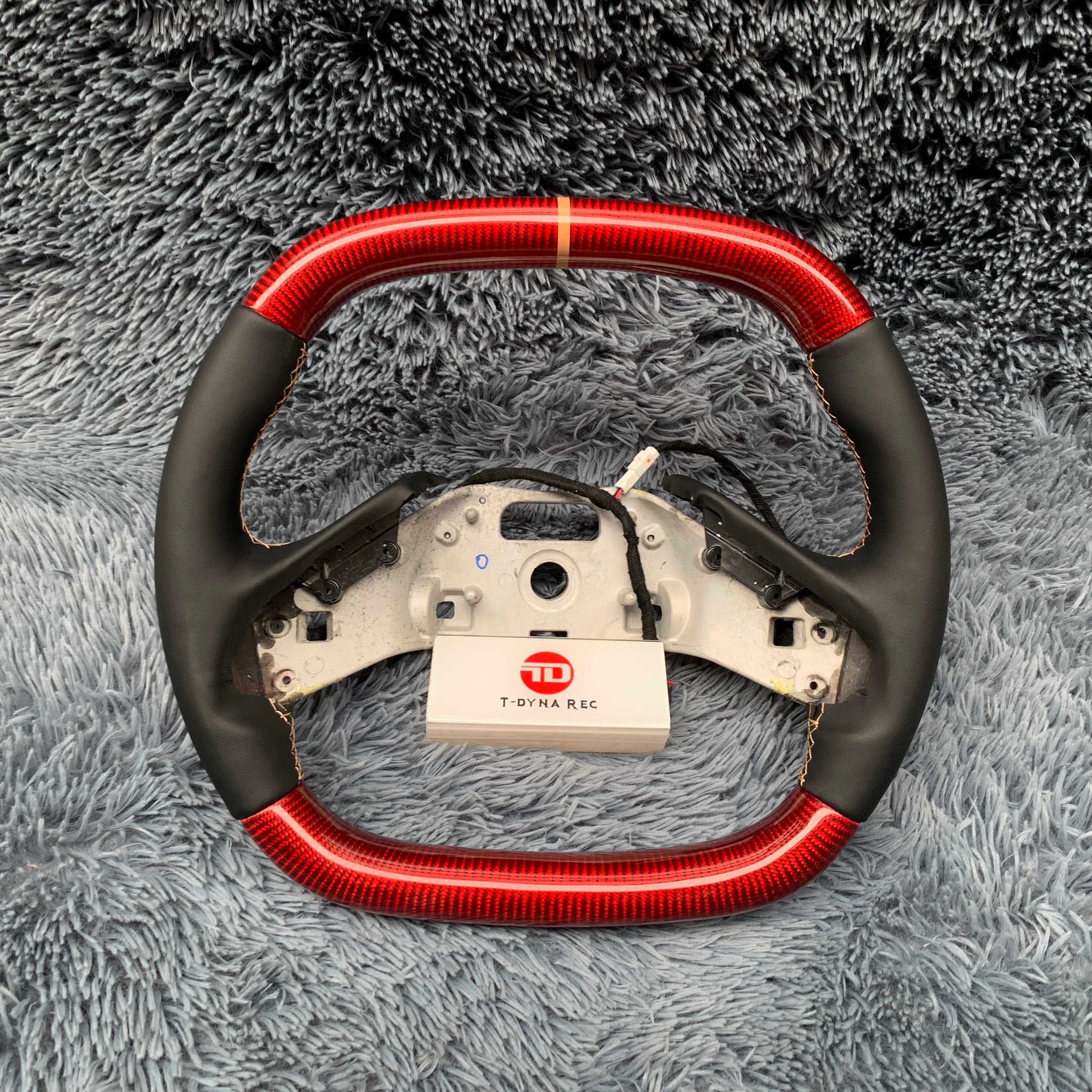 For Corvette C8 2020-2026 Carbon Fiber Steering Wheel