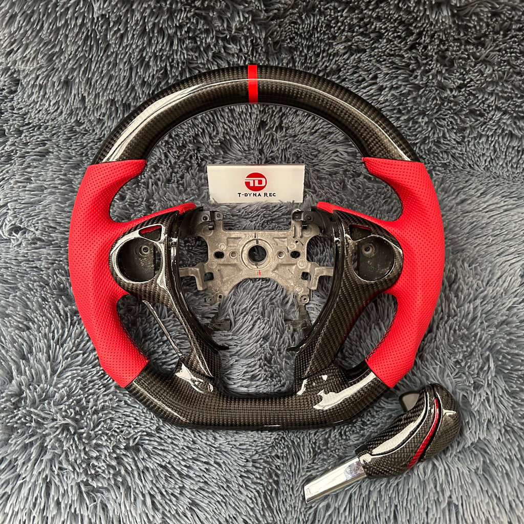 For Honda 9th gen Accord 2013-2017 Carbon Fiber Steering Wheel