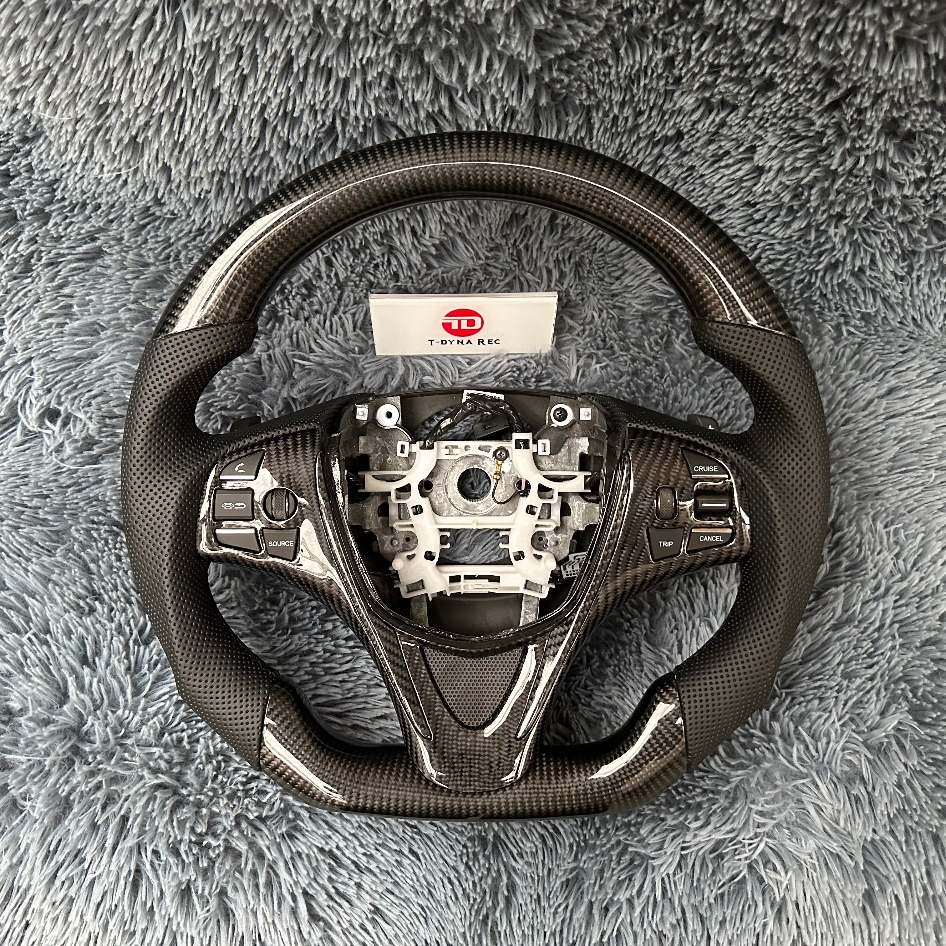 For Acura 2015-2020 TLX/ MDX Carbon Fiber Steering Wheel