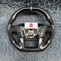 For Nissan 2015-2024 Titan Custom Carbon Fiber Steering Wheel