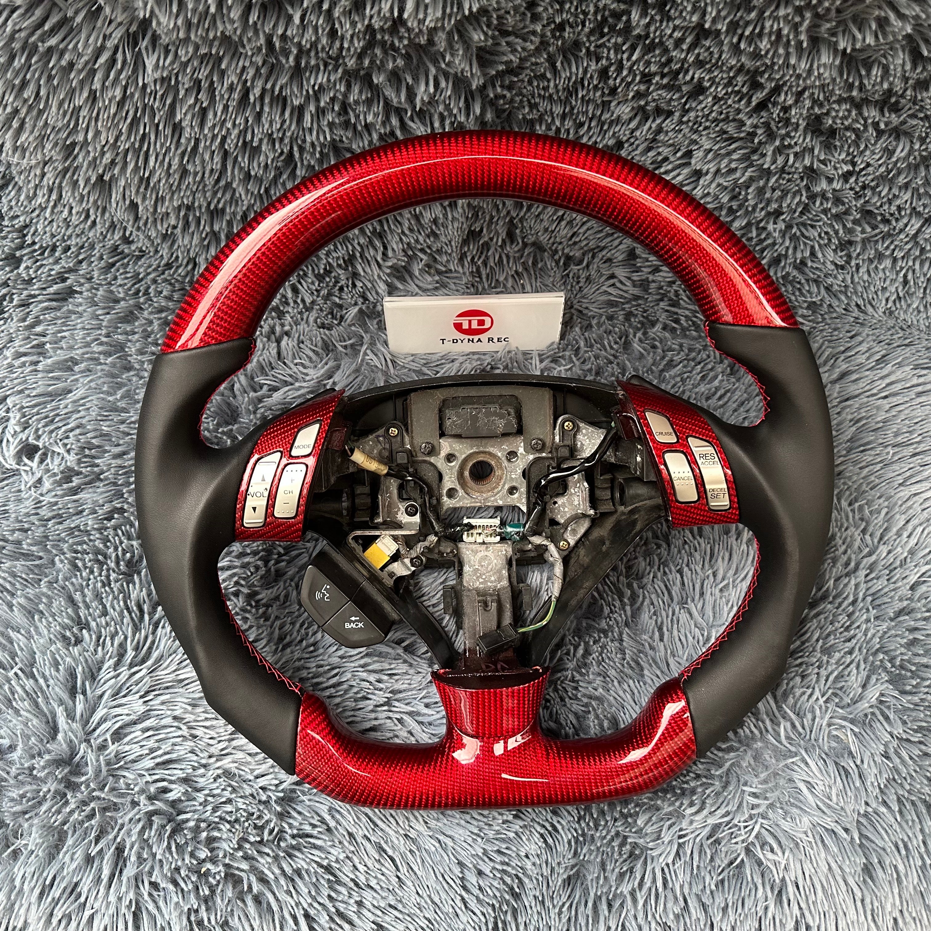 For Acura 2004-2008 TSX Carbon Fiber Steering Wheel