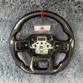 For Ford 2021 -2026 F150 Raptor Carbon Fiber Steering Wheel