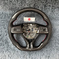 For Maserati 2014-2021 Ghibli Carbon Fiber Steering Wheel